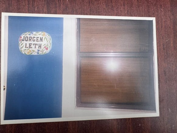 Døren til Jørgen Leths suite på Hotel Oloffson, hvor Beatrice tilbragte tid med ham og hans venner i hotelbaren.