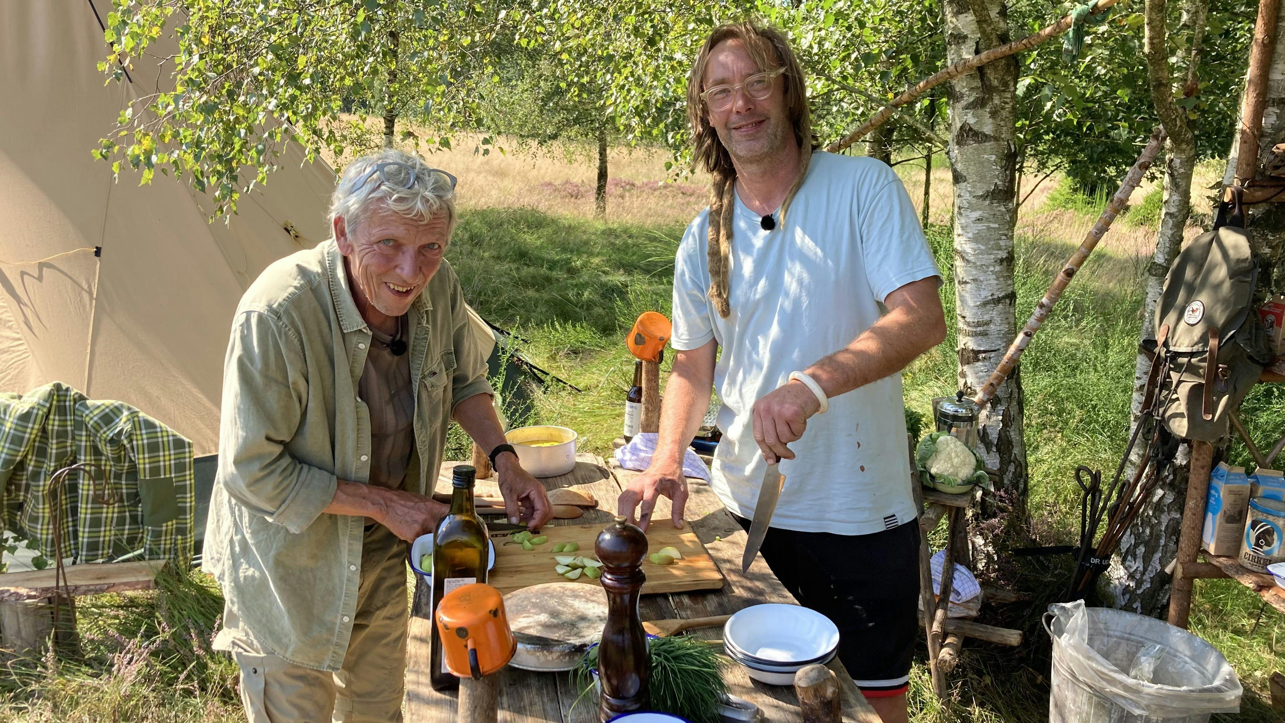 Det var et følelsesladet sidste afsnit af "Nak & Æd" for Jørgen Skouboe og Nikolaj Kirk.