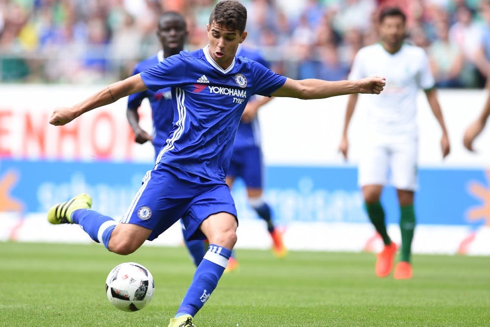 Brasilianske Oscar nåede at spille over 200 kampe for Chelsea i sin karriere. Nu spiller han for barndomsklubben i hjemlandet. (Arkivfoto). - Foto: Carmen Jaspersen/Ritzau Scanpix