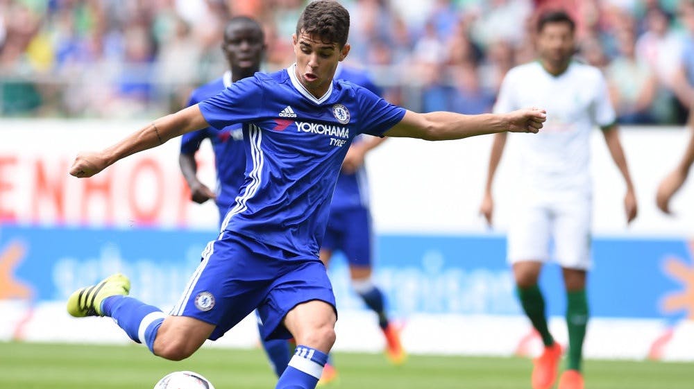 Brasilianske Oscar nåede at spille over 200 kampe for Chelsea i sin karriere. Nu spiller han for barndomsklubben i hjemlandet. (Arkivfoto). - Foto: Carmen Jaspersen/Ritzau Scanpix