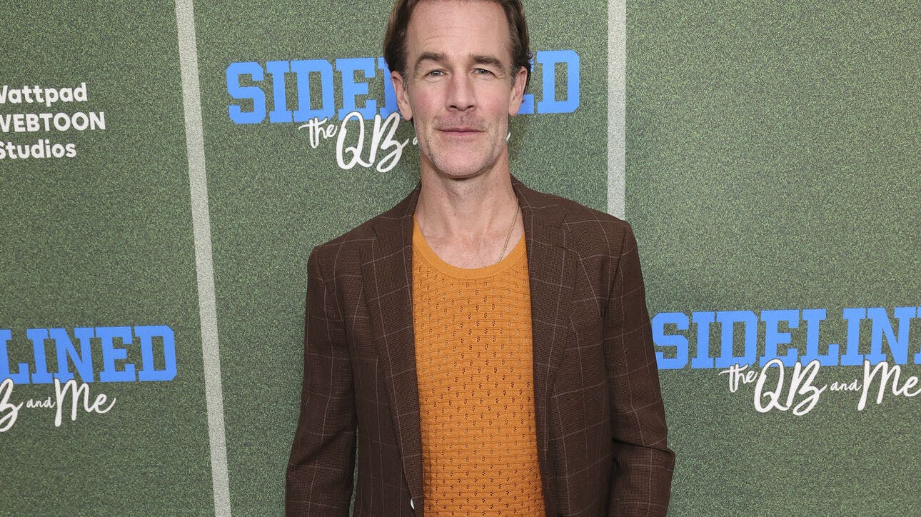 WEST HOLLYWOOD, CA - NOVEMBER 14: James Van Der Beek at the premiere of Tubi's Sidelined: The QB and Me Premiere on November 4, 2024 at The London West Hollywood in West Hollywood, California. Credit: Faye Sadou/MediaPunch /IPX