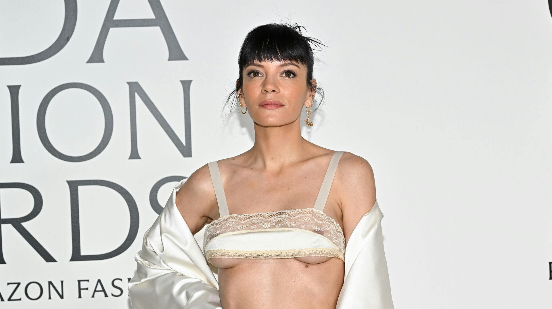 Lily Allen attends the CFDA Fashion Awards, hosted by The Council of Fashion Designers of America, at The American Museum of Natural History on Monday, Nov. 3, 2025, in New York. (Photo by Evan Agostini/Invision/AP)