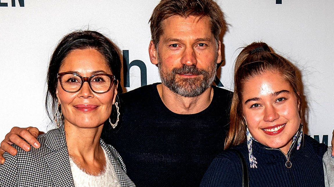 Filippa Coster-Waldua med mor Nukâka og far Nikolaj Coster-Waldau.