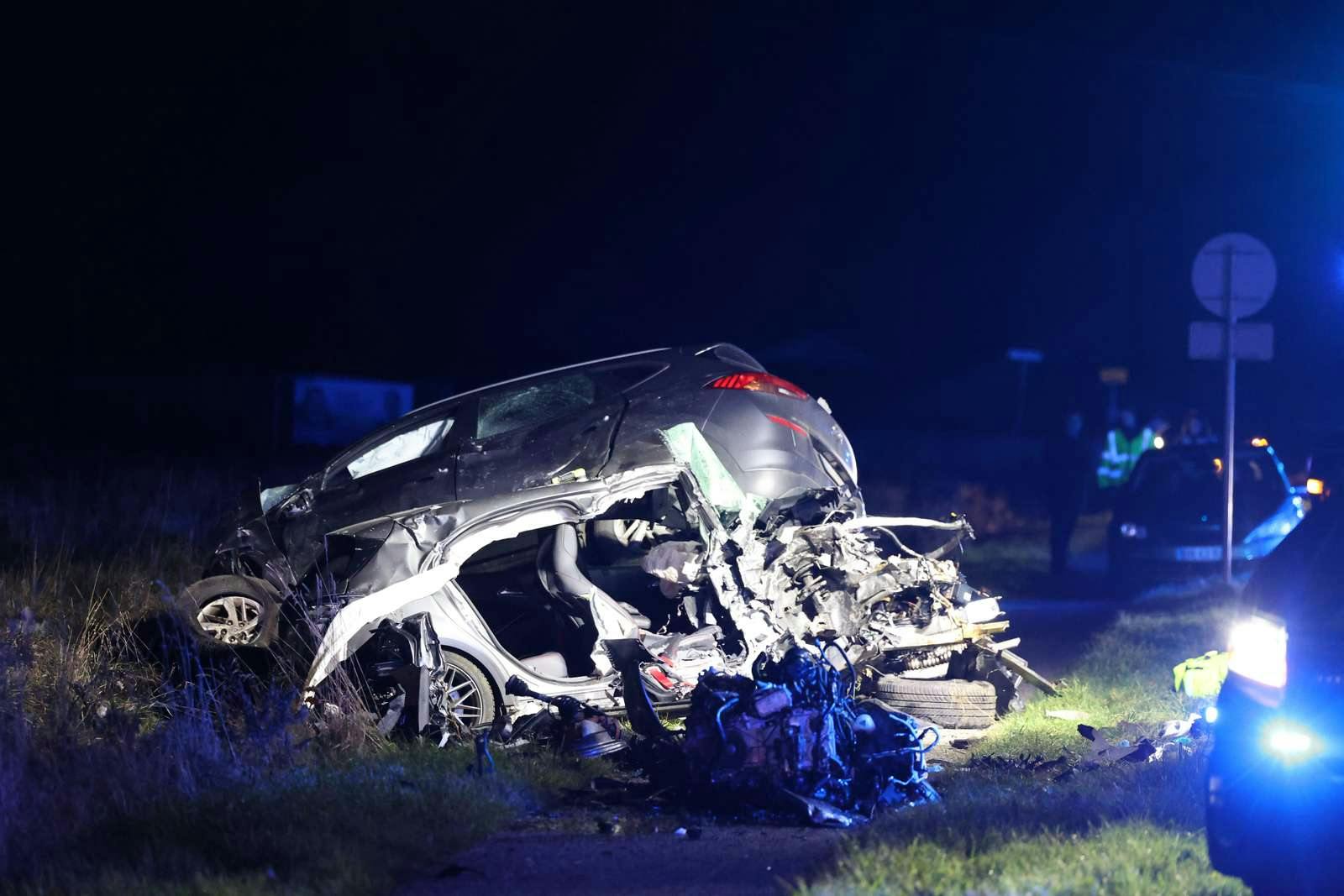 Ulykken var meget voldsom.