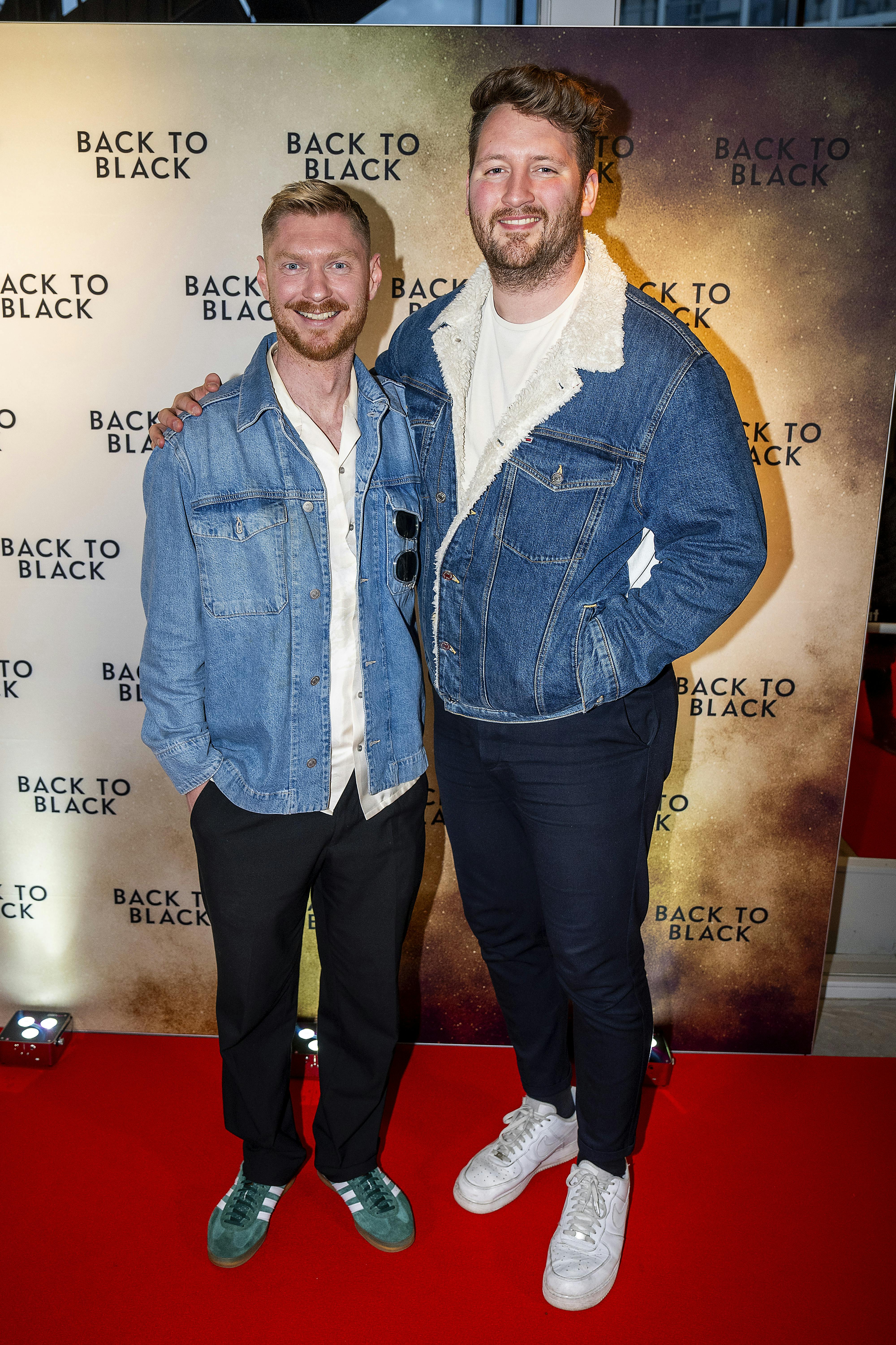 Kasper Kirkegaard og kæresten Michael.&nbsp;