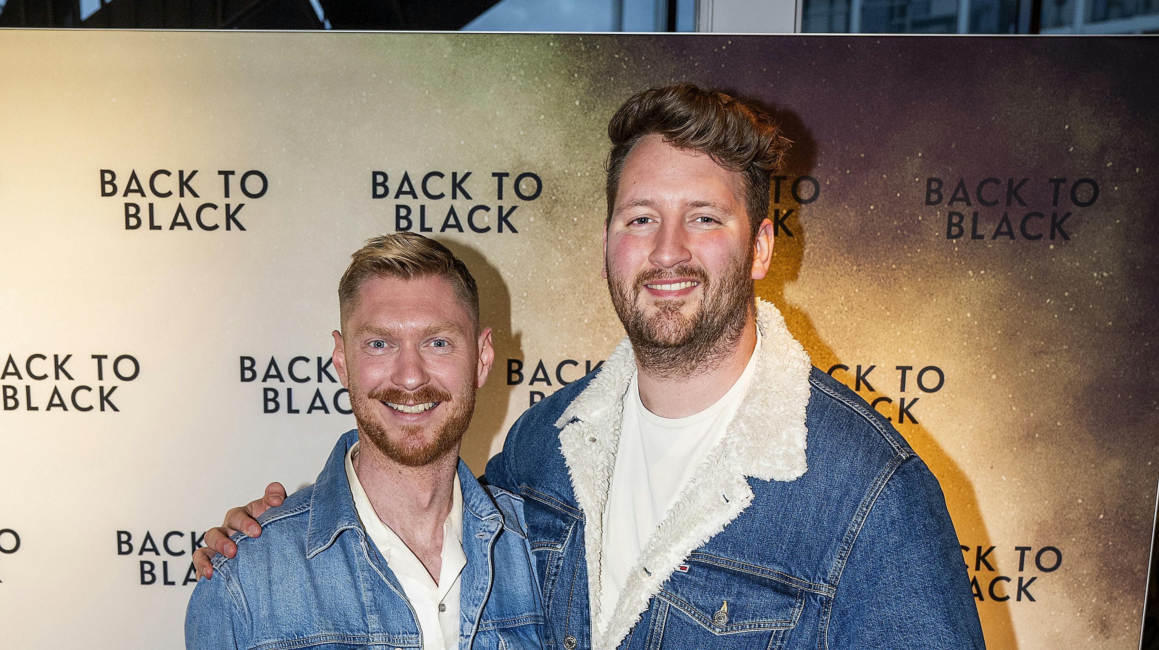 Kasper Kirkegaard og kæresten Michael. 