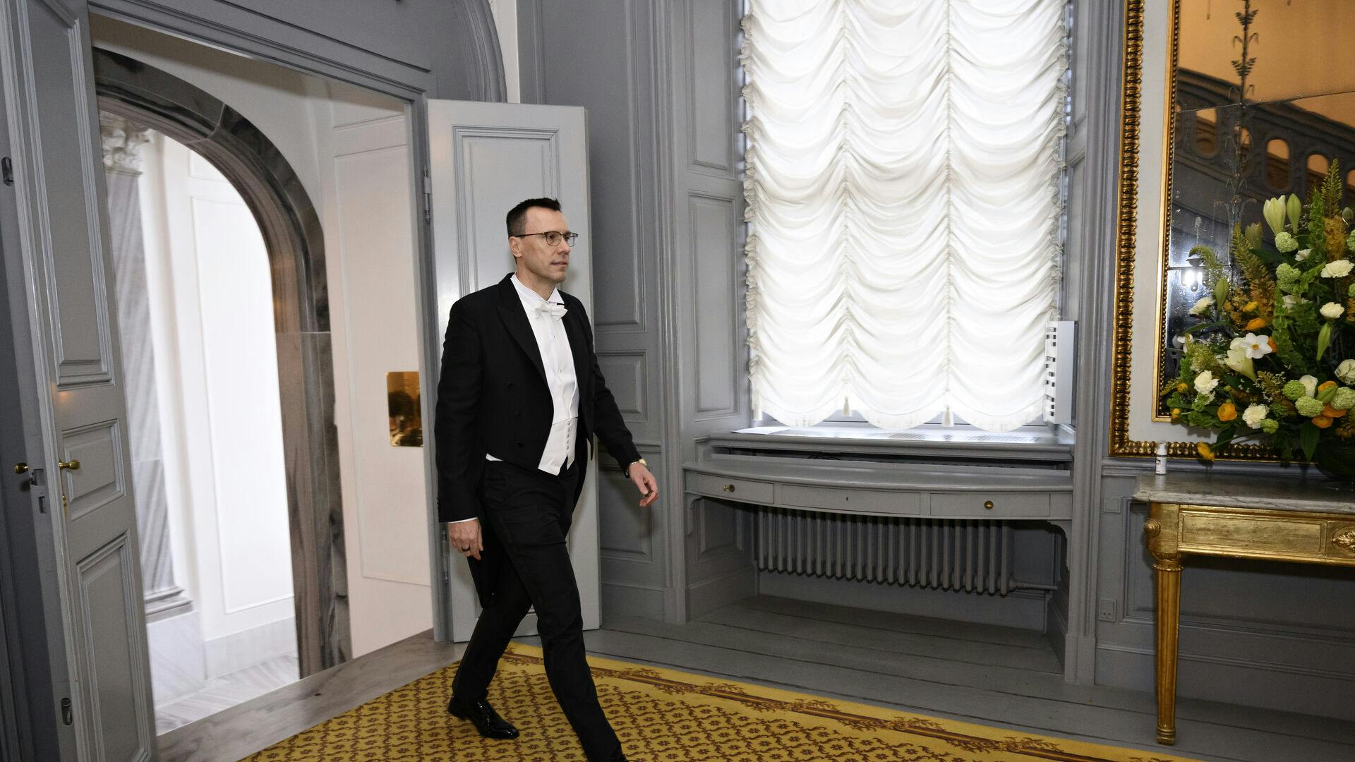 Adm. direktør for FLSmidth Mikko Keto ankommer til middag på Amalienborg Slot, under officielt besøg fra Indien, i København, tirsdag den 3. maj 2022. Indiens premierminister er på et to-dages officielt besøg i Danmark.. (Foto: Philip Davali/Ritzau Scanpix)