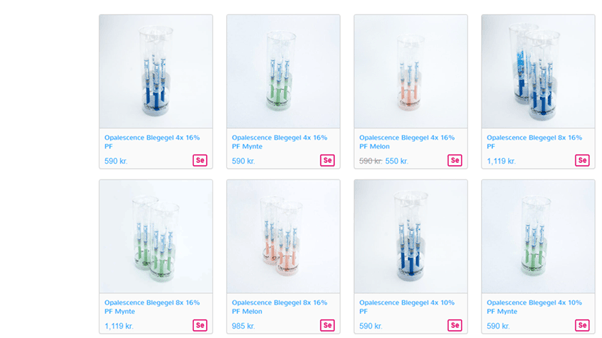 Et screendump fra virksomhedens hjemmeside.