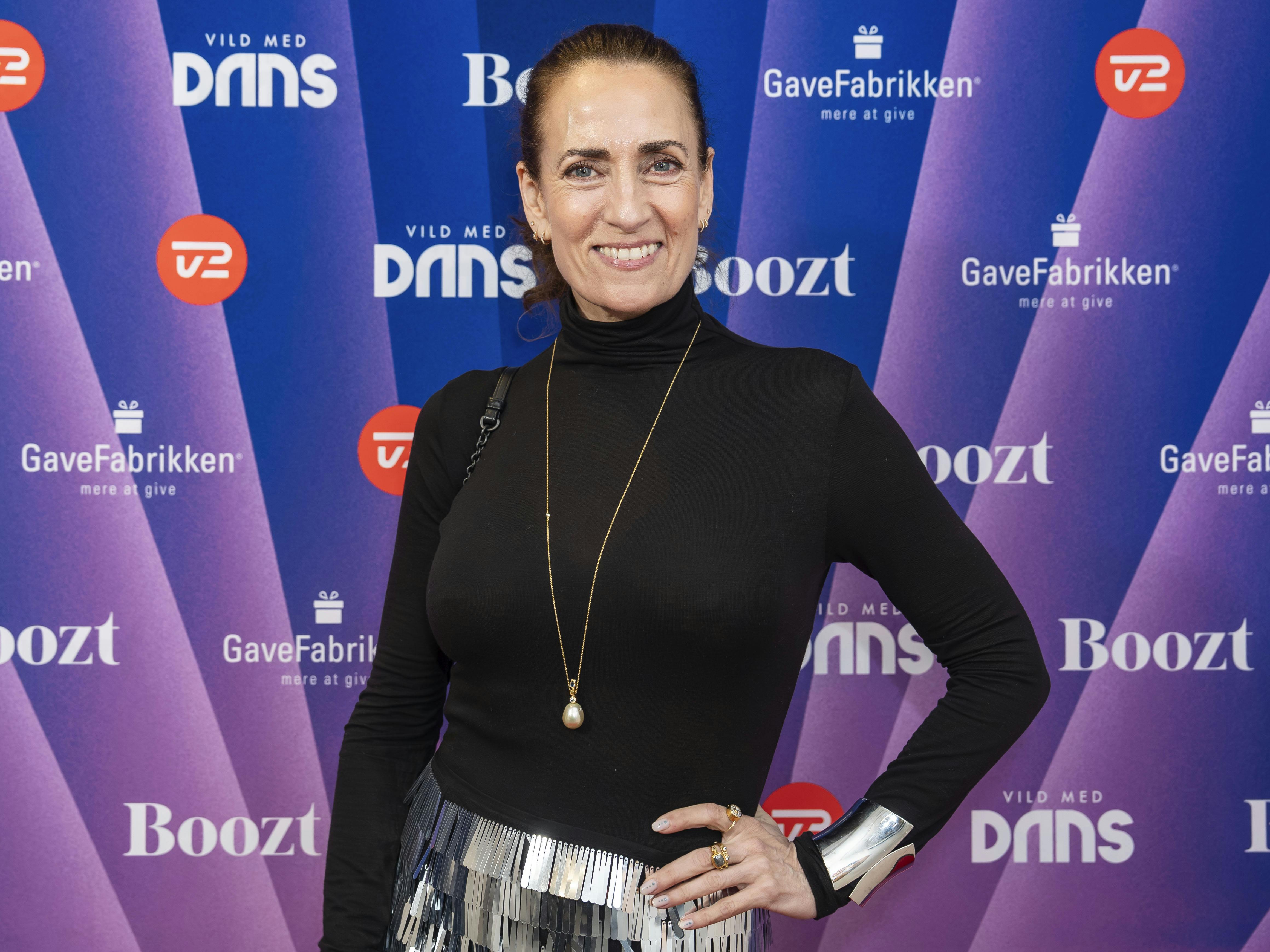 Camilla Miehe-Renard var fredag i "Vild med dans"-studiet for at heppe på veninden Camilla Ottesen. 