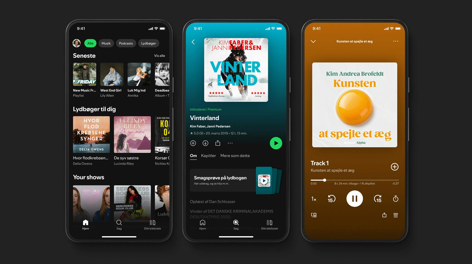 Klokken 14 bliver de mange lydbøger frigivet, men kun til dem som har det rigtige abonnement.