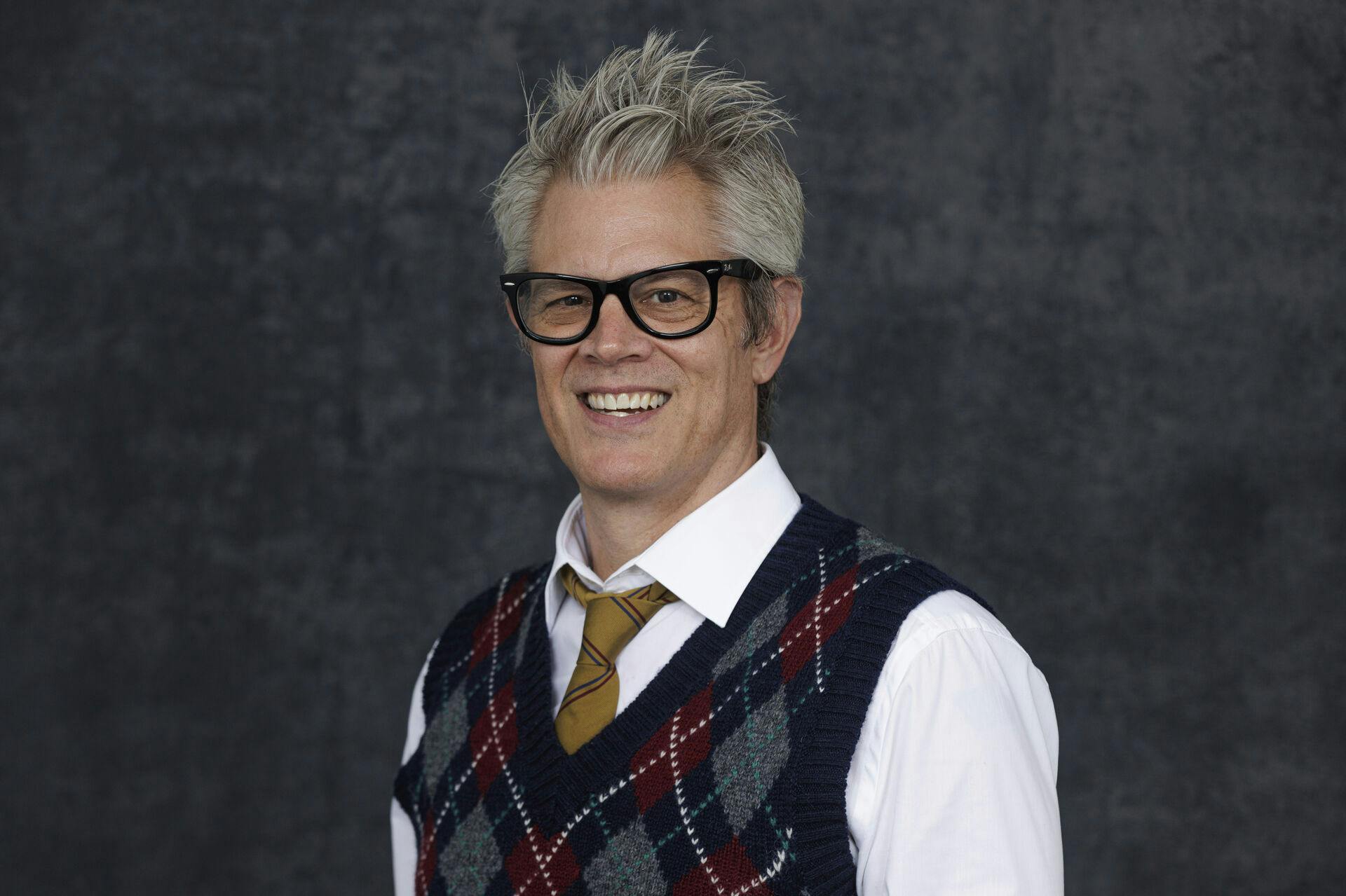 Johnny Knoxville poses for a portrait in Los Angeles on June 15, 2023, to promote his series "The Prank Panel, " premiering Sunday on ABC. (Photo by Willy Sanjuan/Invision/AP)