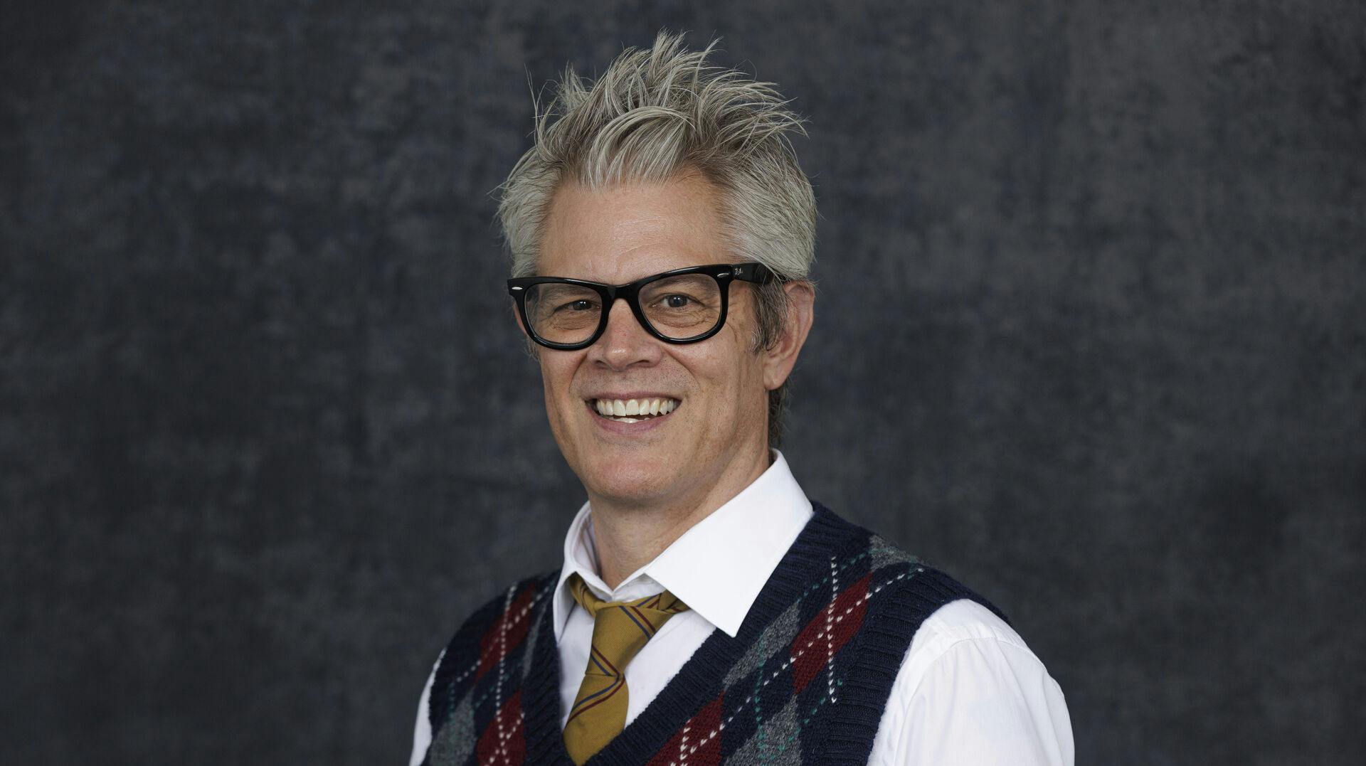 Johnny Knoxville poses for a portrait in Los Angeles on June 15, 2023, to promote his series "The Prank Panel, " premiering Sunday on ABC. (Photo by Willy Sanjuan/Invision/AP)