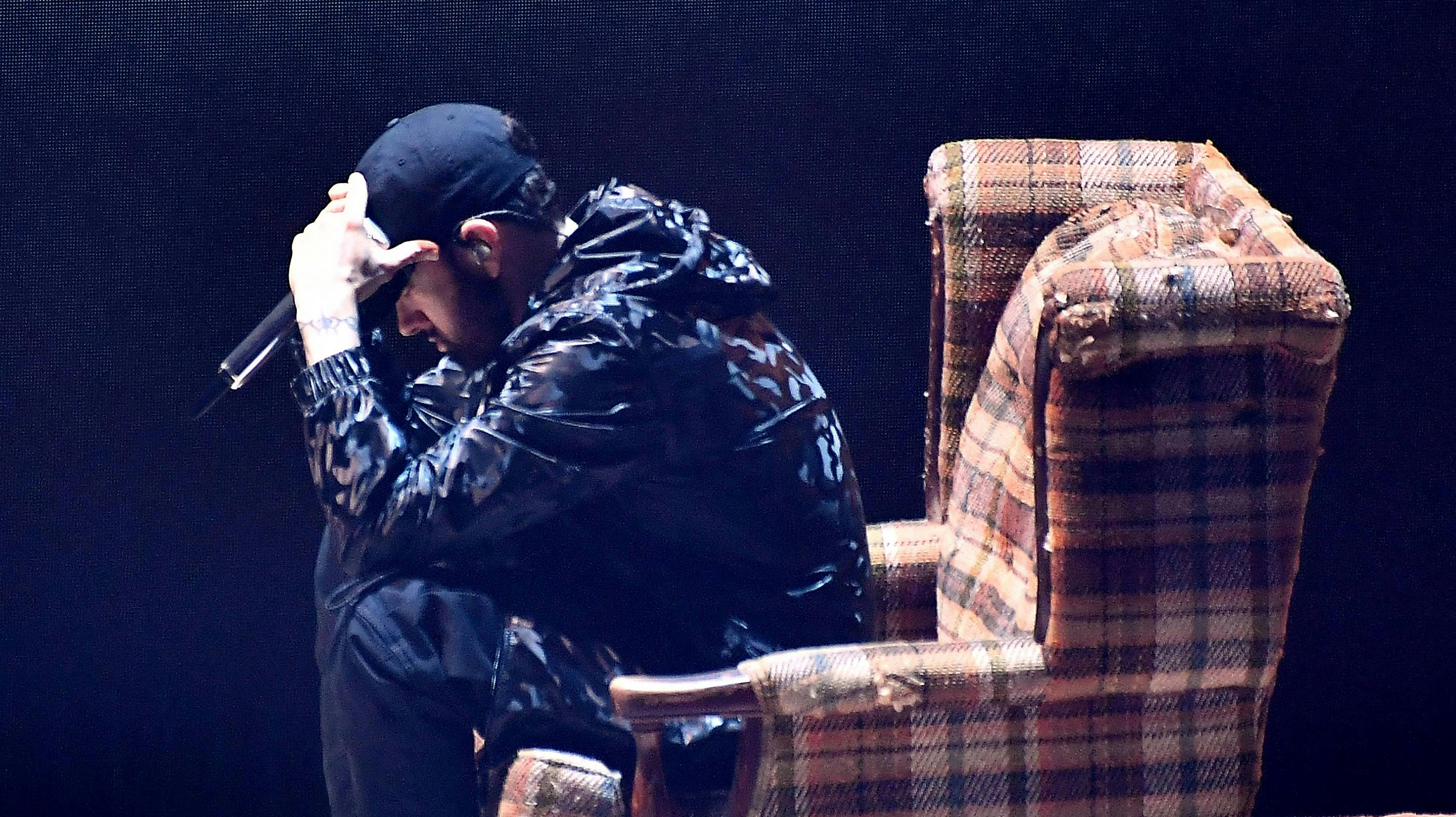 Eminem – også kendt som "Slim Shady" – har lagt sag an mod det australske firma Swim Shady, som han mener misbruger hans navn på strandudstyr. Firmaets ejer nægter dog at bøje sig.