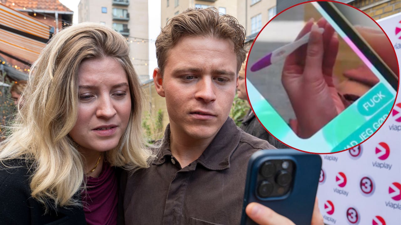 Amalie Maria og Thomas Reinhold havde ikke planlagt graviditeten, selv om parret ingen prævention brugte.