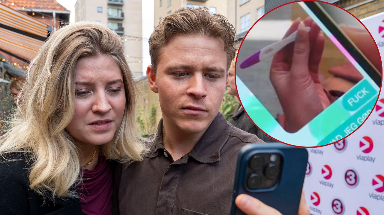 Amalie Maria og Thomas Reinhold havde ikke planlagt graviditeten, selv om parret ingen prævention brugte.