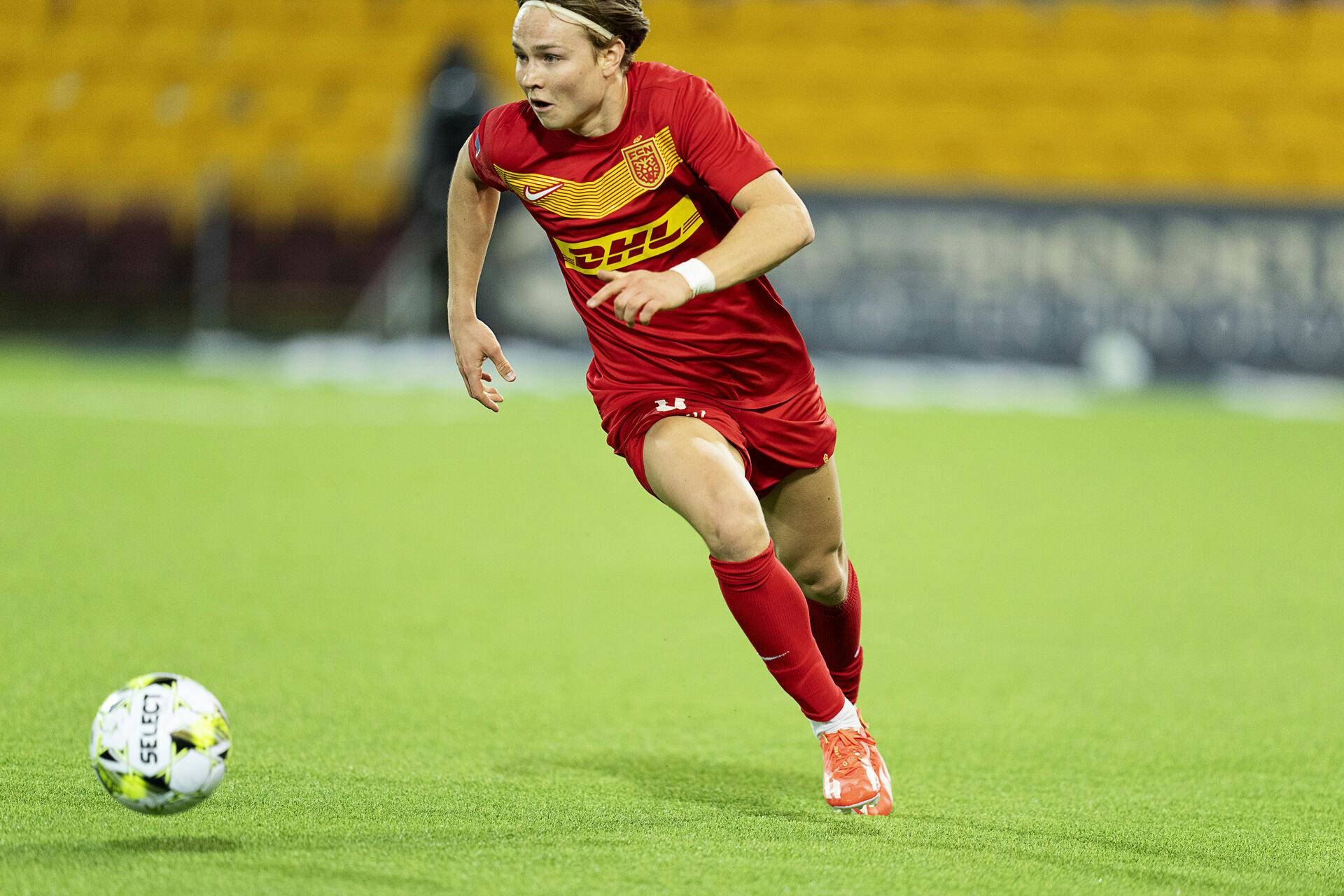 Andreas Schjelderup spillede 94 kampe for FC Nordsjælland, hvor det blev til 27 mål og 16 assists. 