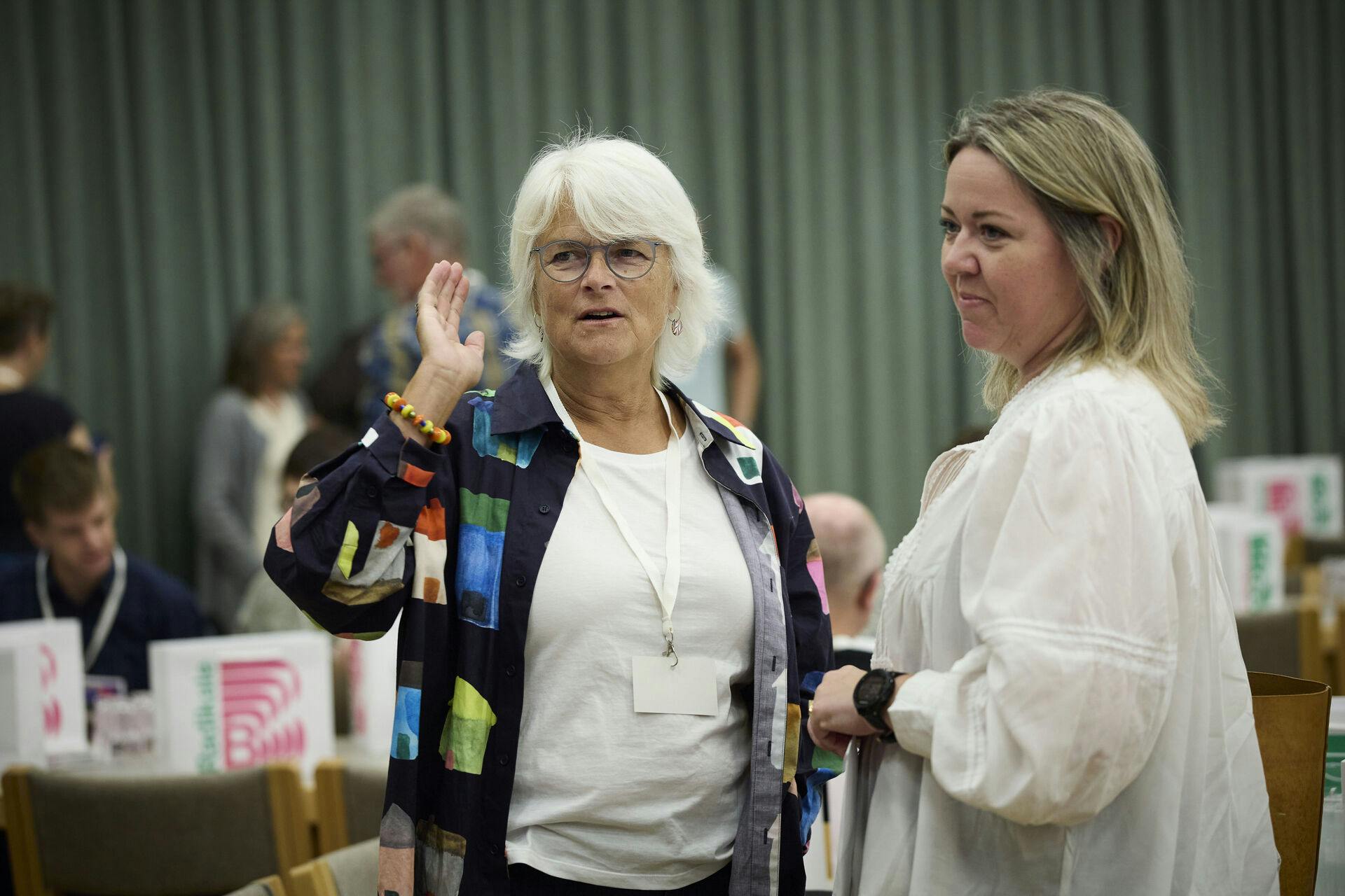 Annette Vilhelmsen (t.v.) forlader politik efter et skuffende kommunalvalg i Svendborg, hvor hun trods 552 personlige stemmer ikke opnåede plads i kommunalbestyrelsen for De Radikale.