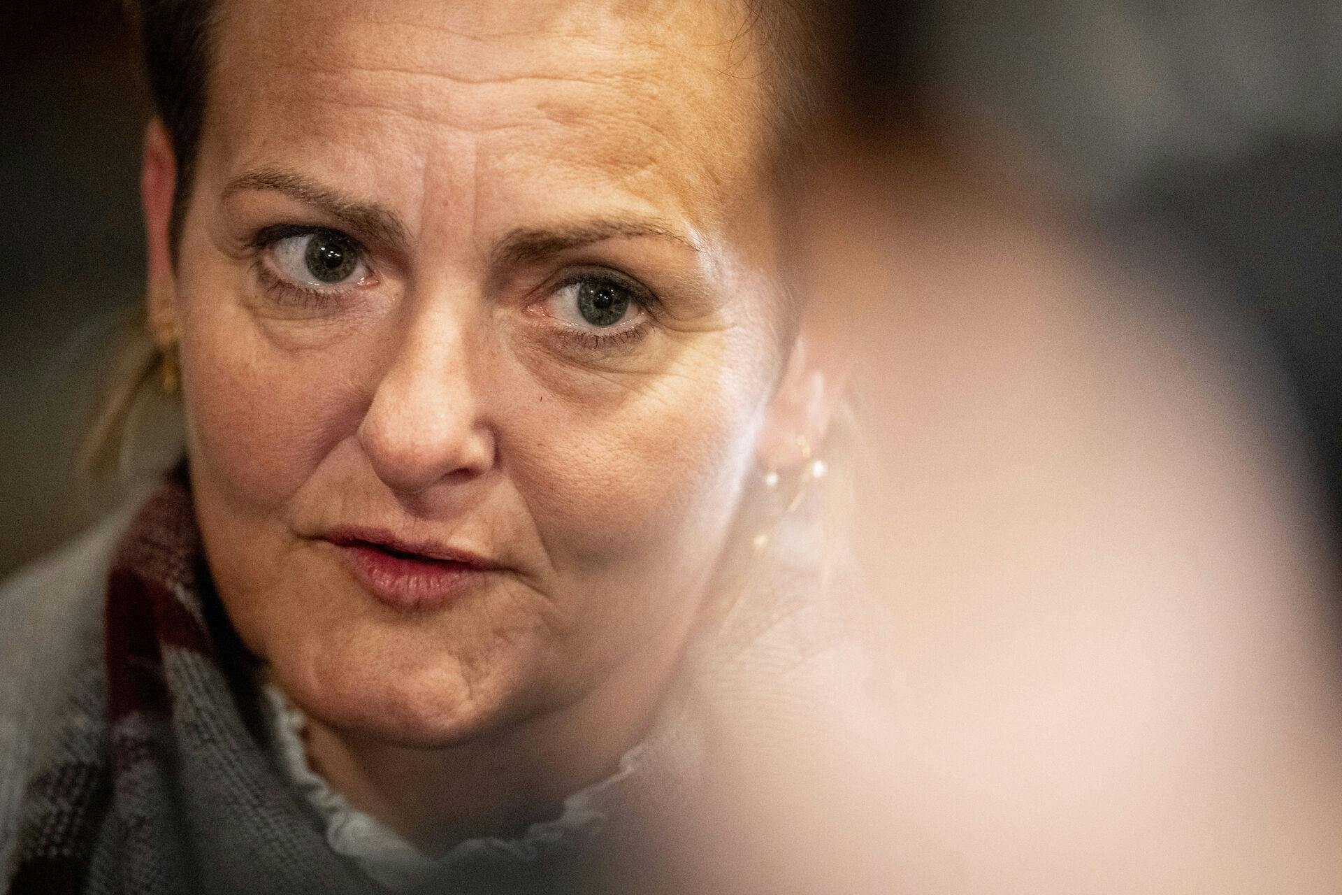 Pernille Rosenkrantz-Theil får stadig et flot kontor på Københavns Rådhus. Men det bliver ikke så stort, som hun havde håbet på.