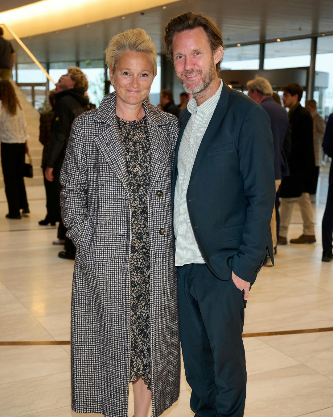 Ane Cortzen danner par med arkitekten Benjamin Weber, som hun har børnene Agnes, Esther og Manfred sammen med. 