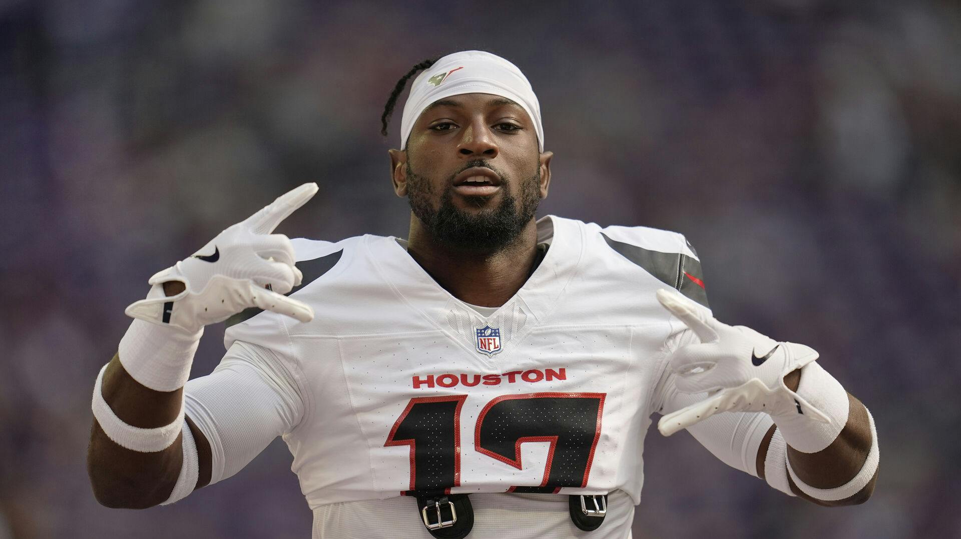 Kris Boyd, da han spillede i Houston Texans. 