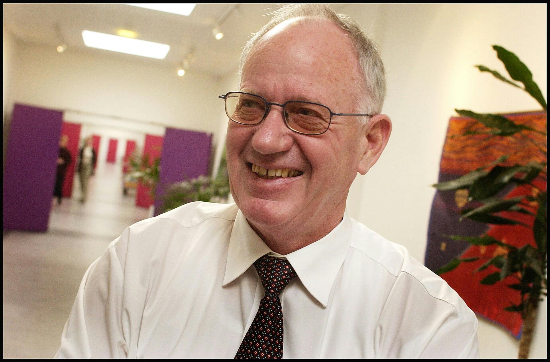 Her ses Uffe Thorndahl fra tiden, hvor han var borgmester i Hørsholm.