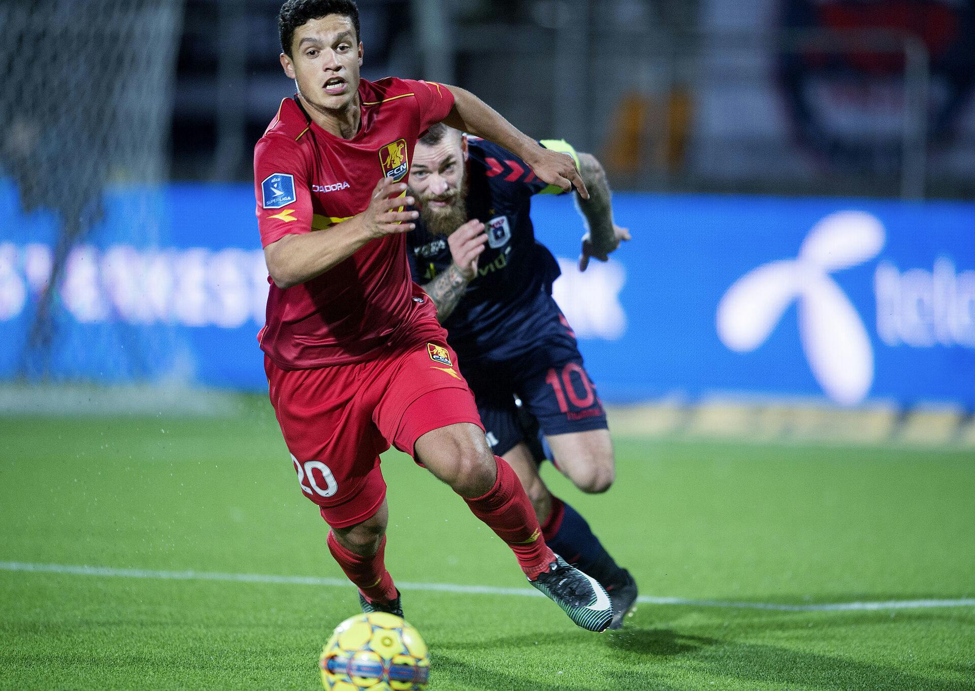 Patrick da Silva nåede at spille 15 kampe for FC Nordsjælland.