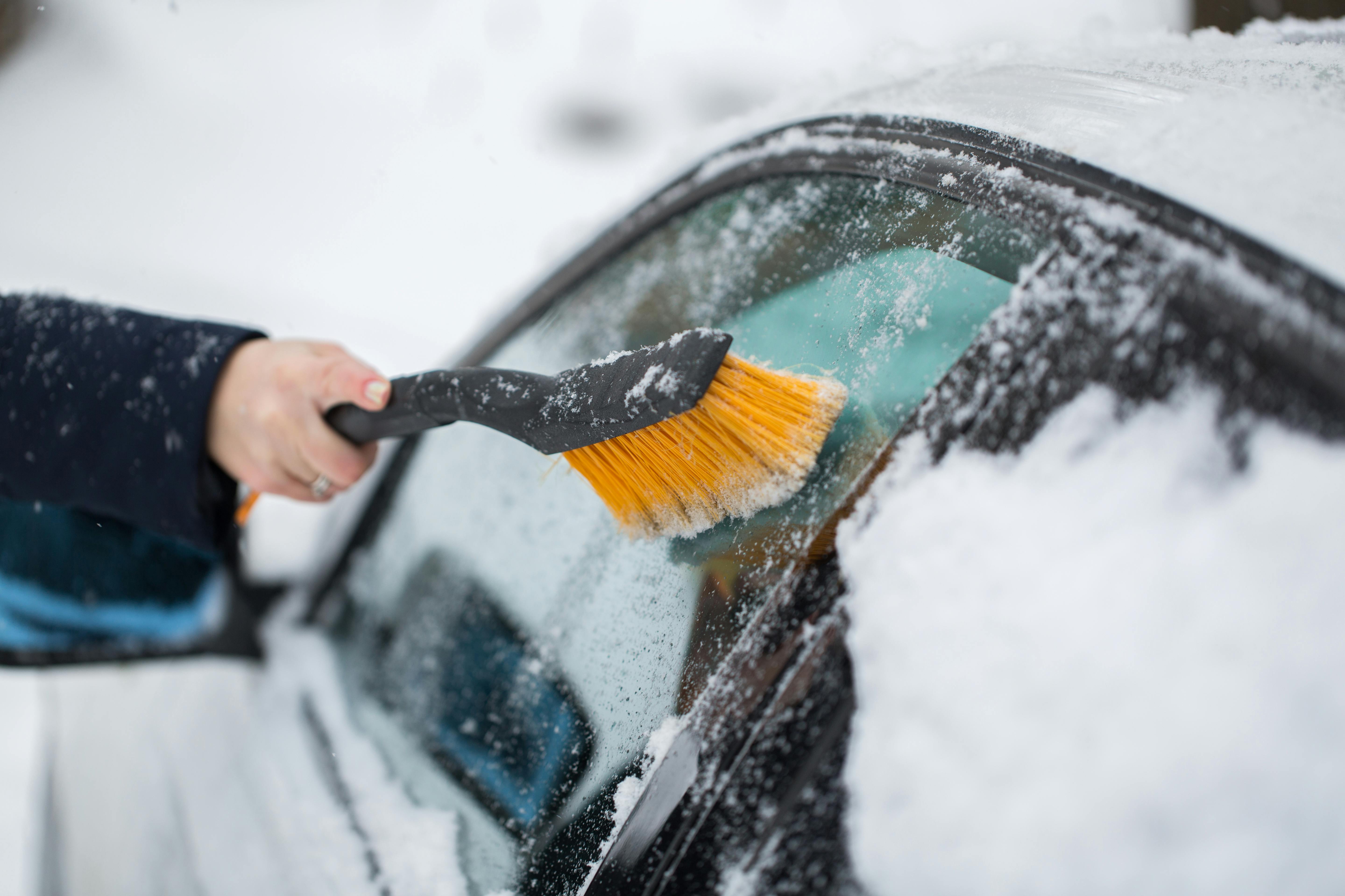 Sådan har begyndelsen været for flere bilister her til morgen.