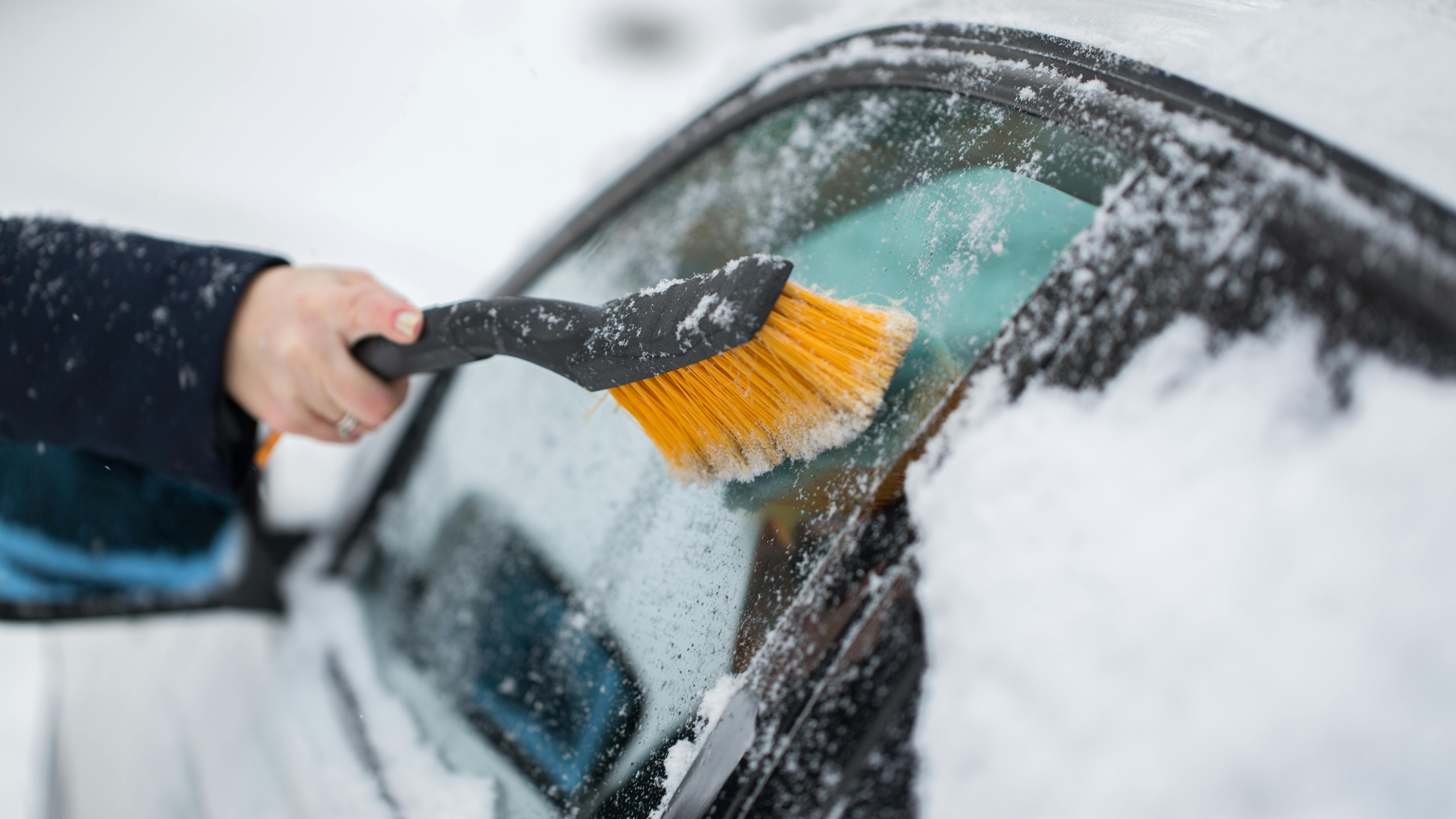 Sådan har begyndelsen været for flere bilister her til morgen.