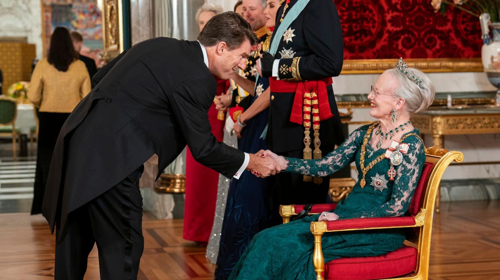 Det er langt fra første gang, at Michael Laudrup bevæger sig i de kongelige kredse.