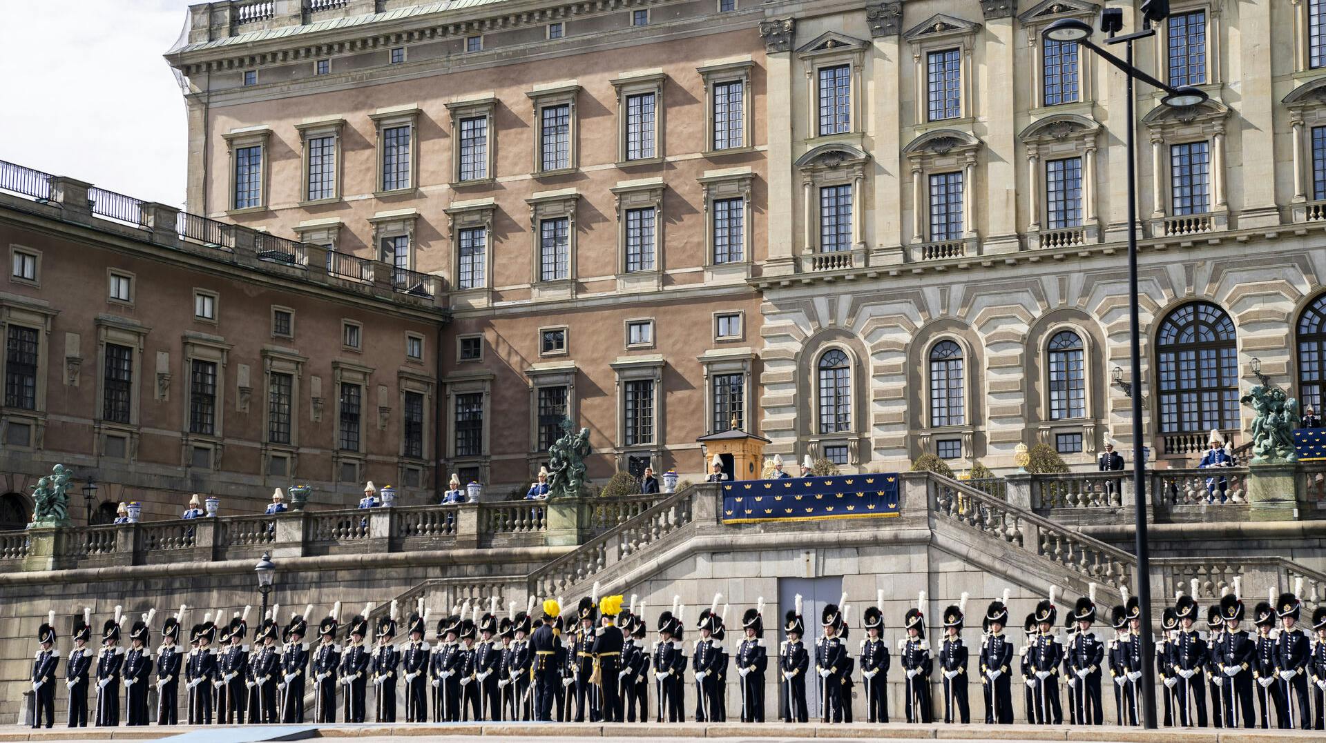 Kongeslottet i Stockholm. 
