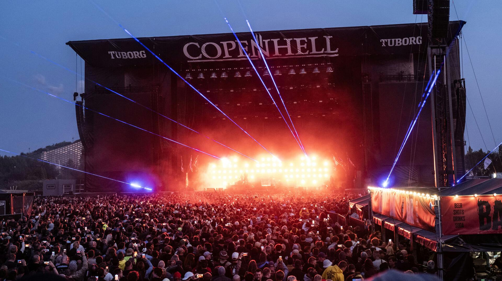 The Prodigy spiller på Copenhell torsdag den 19. juni 2025.. (Foto: Helle Arensbak/Ritzau Scanpix)