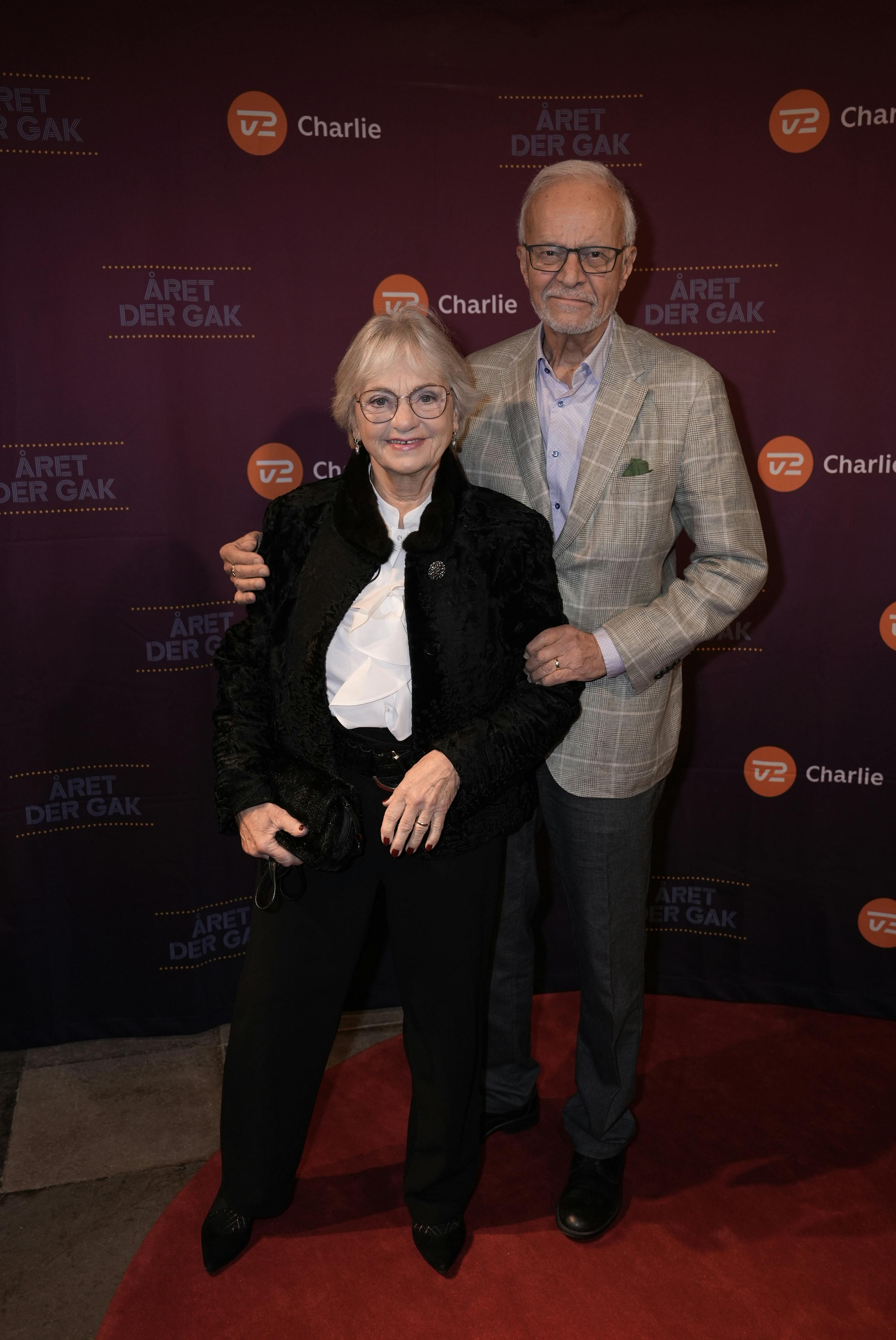 Pia Kjærsgaard og hendes mand, Henrik Thorup.