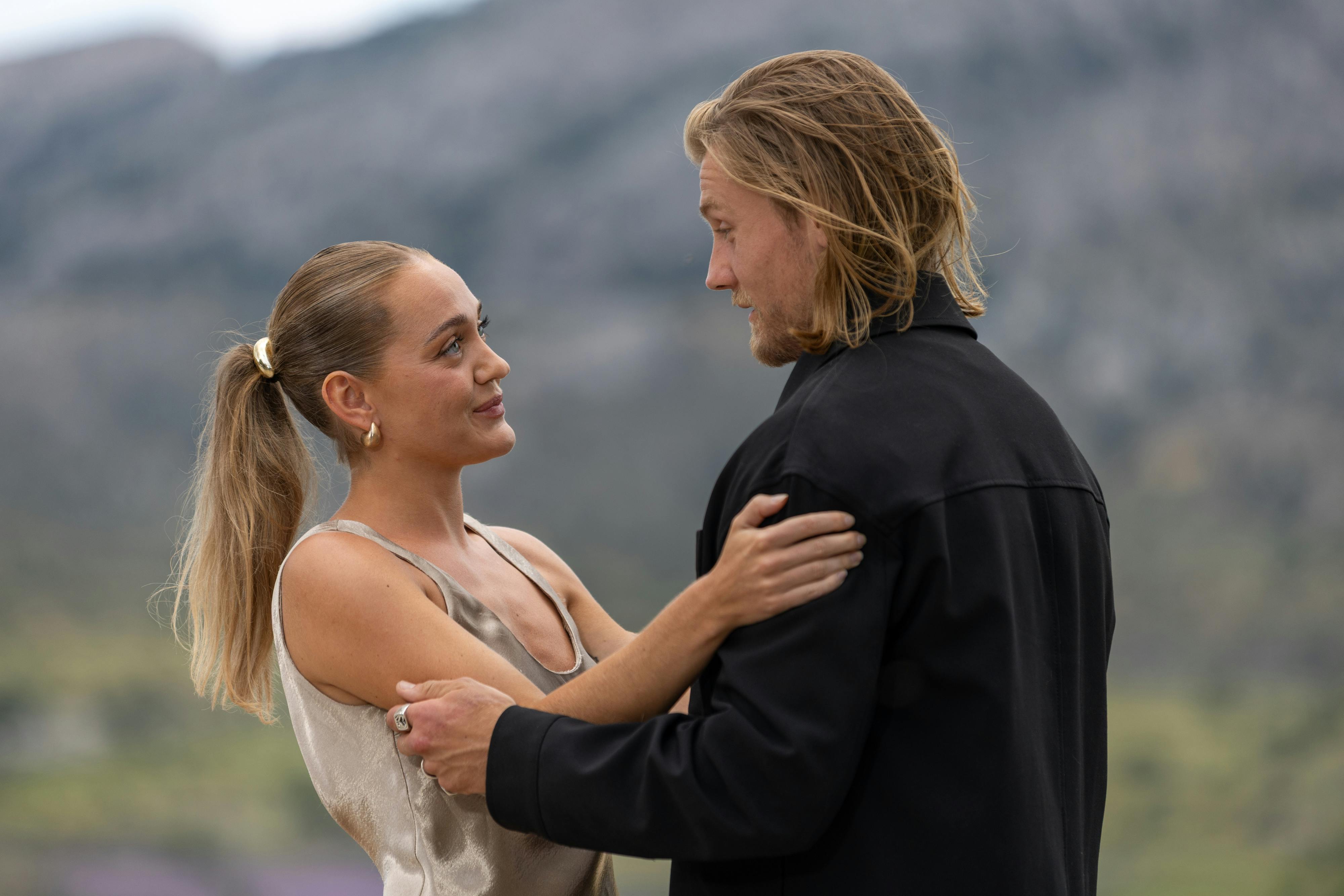 Det blev aldrig til mere end et venskab mellem Stephanie og Christian.