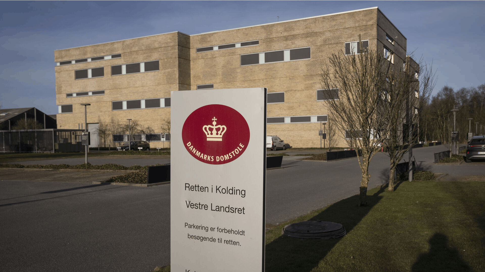 Retten i Kolding mandag den 17. marts 2025. Retten i Kolding er Danmarks 3. største blandt de 24 byretter. Retskredsen har ca. 290.000 indbyggere og omfatter Billund, Fredericia, Kolding og Vejle kommuner. (Foto: Bo Amstrup/Ritzau Scanpix)