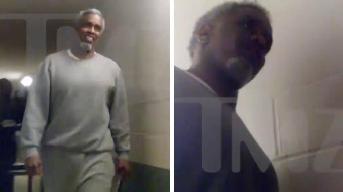 Sean "Diddy" Combs er ikke til at genkende bag tremmerne.