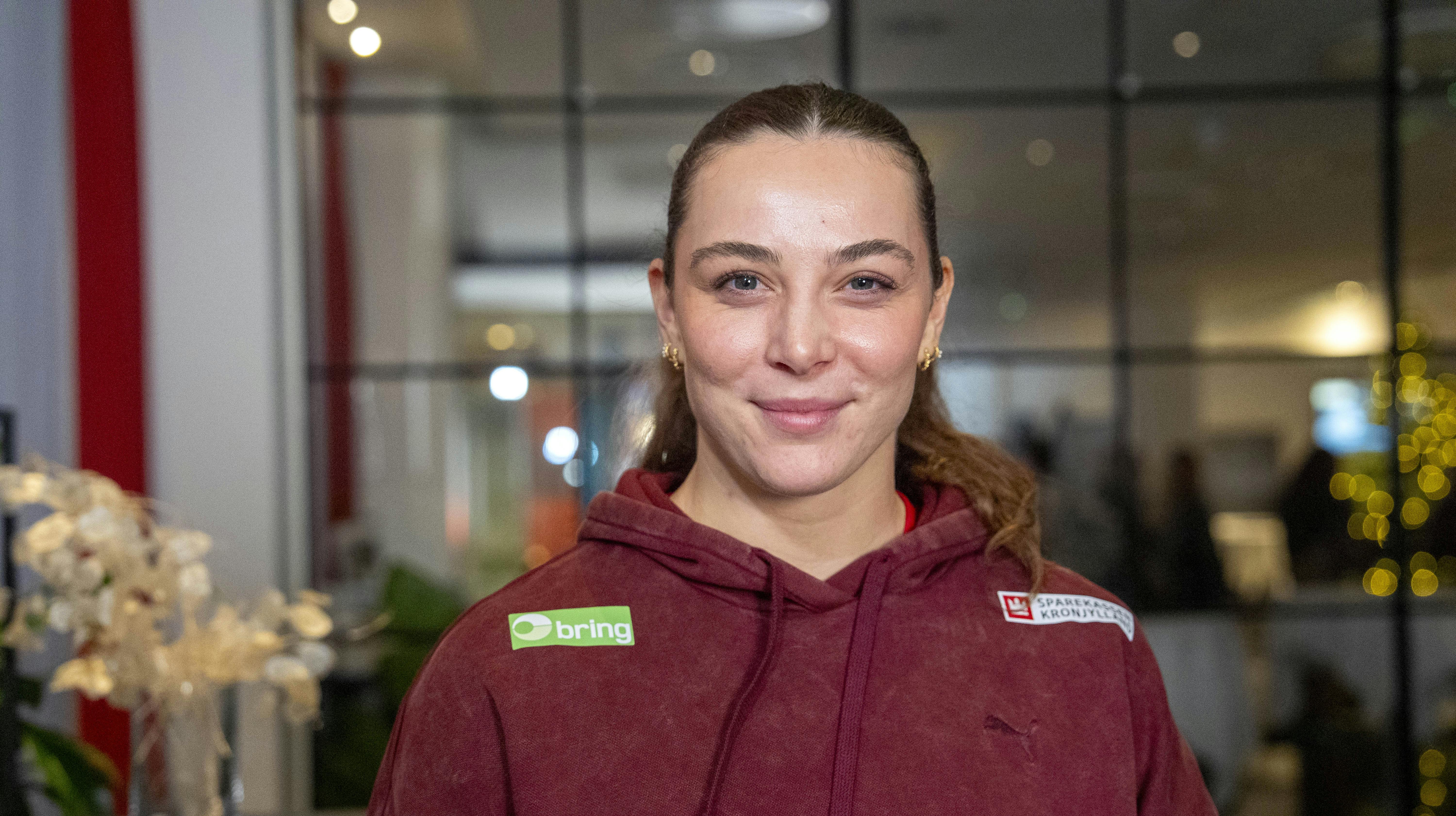 Sofie Bardrum står foran sin slutrundedebut med landsholdet. 