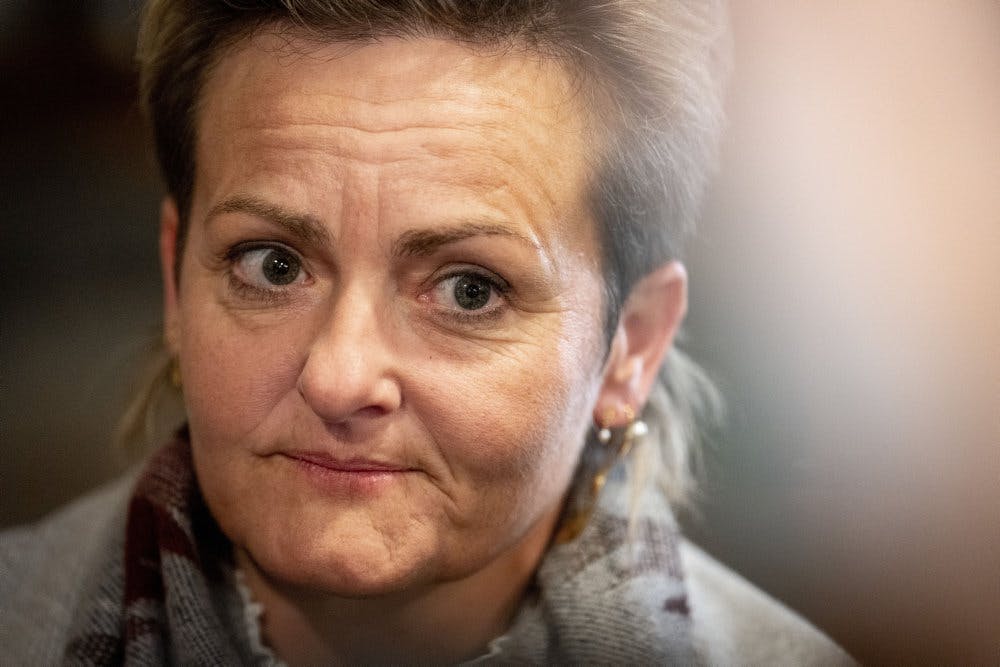 Pernille Rosenkrantz-Theil er stoppet i politik, efter at hun ikke blev overborgmester i Københavns Kommune. Her ses hun på valgnatten i sidste uge. - Foto: Ida Marie Odgaard/Ritzau Scanpix&nbsp;