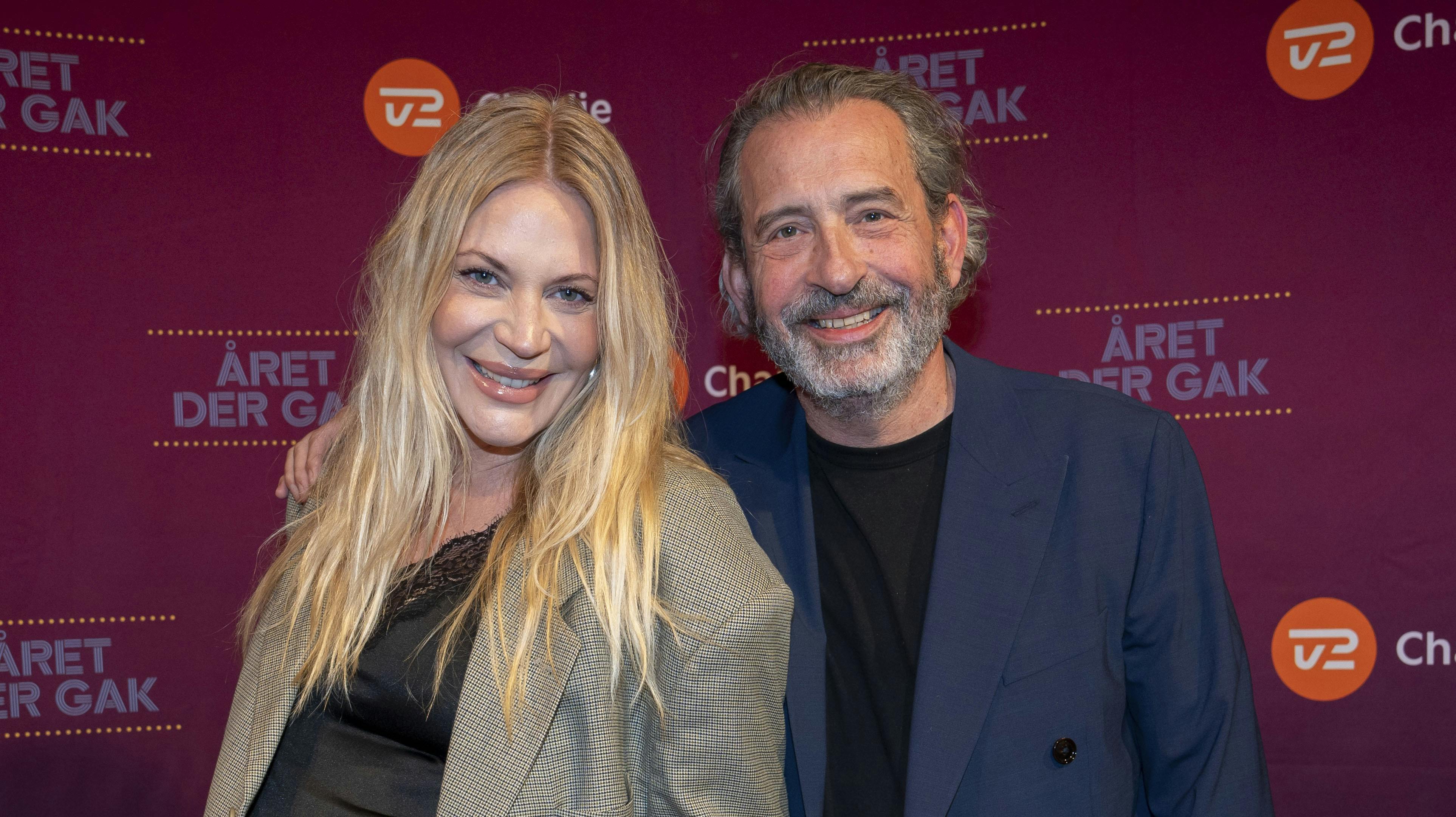 Christian Grau og Christiane Hagger bliver forældre i begyndelsen af det nye år.