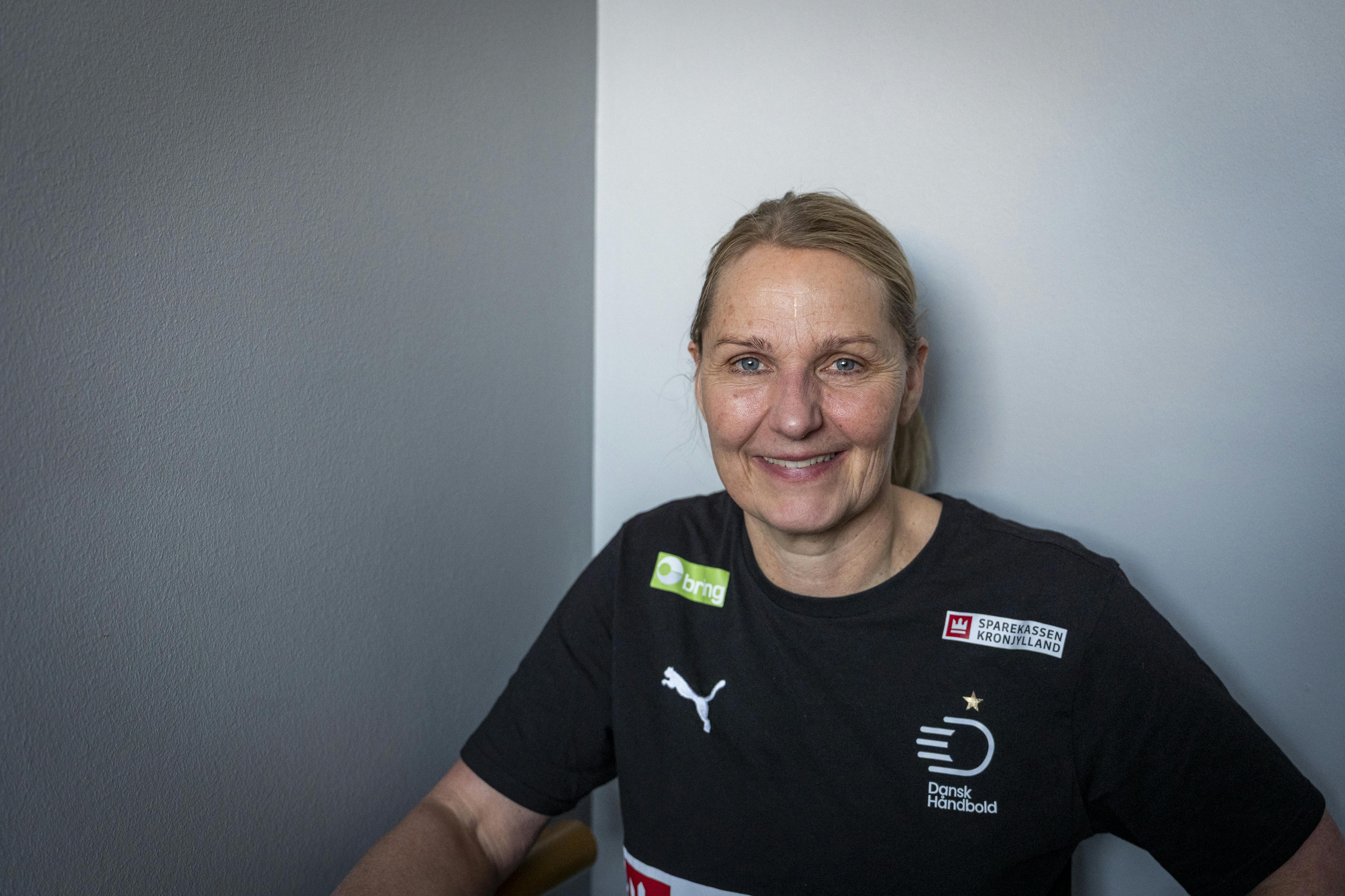 Helle Thomsen bruger næsten al sin tid på håndbold.&nbsp;