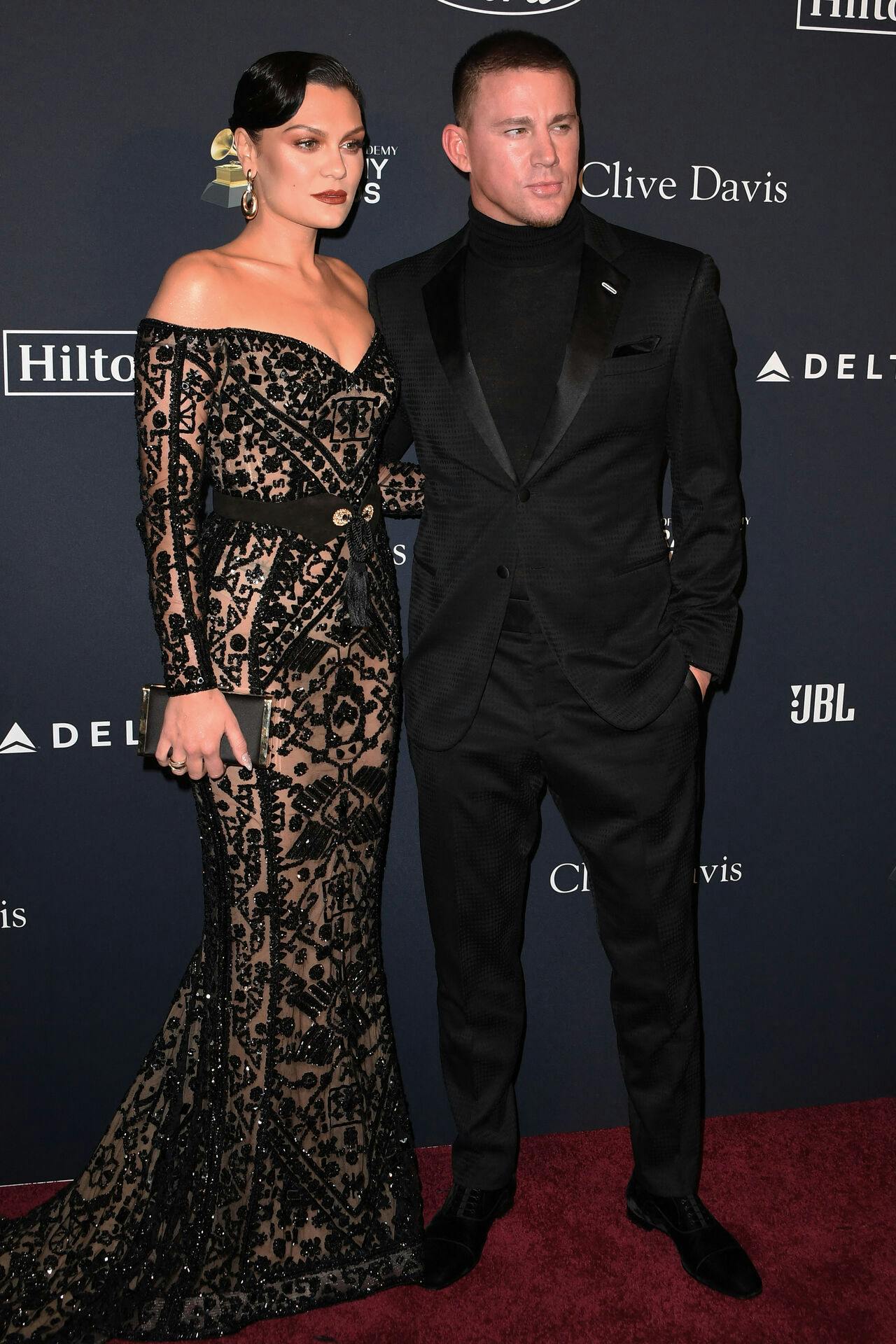 Eks-parret på den røde løber til en Grammy-fest i 2020.