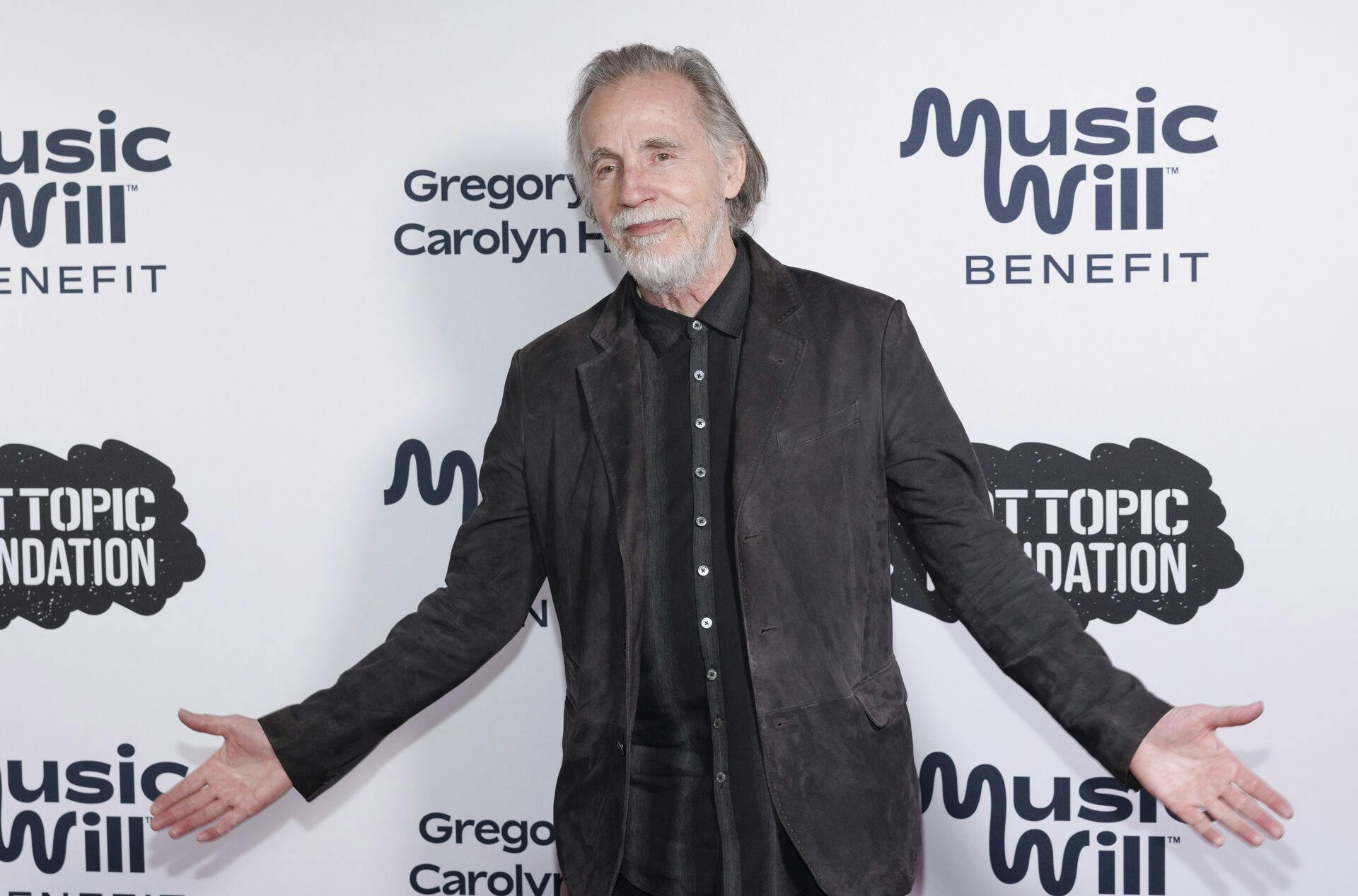Jackson Browne attends the Music Will Benefit at Gotham Hall on Wednesday, April 9, 2025, in New York. (Photo by CJ Rivera/Invision/AP)