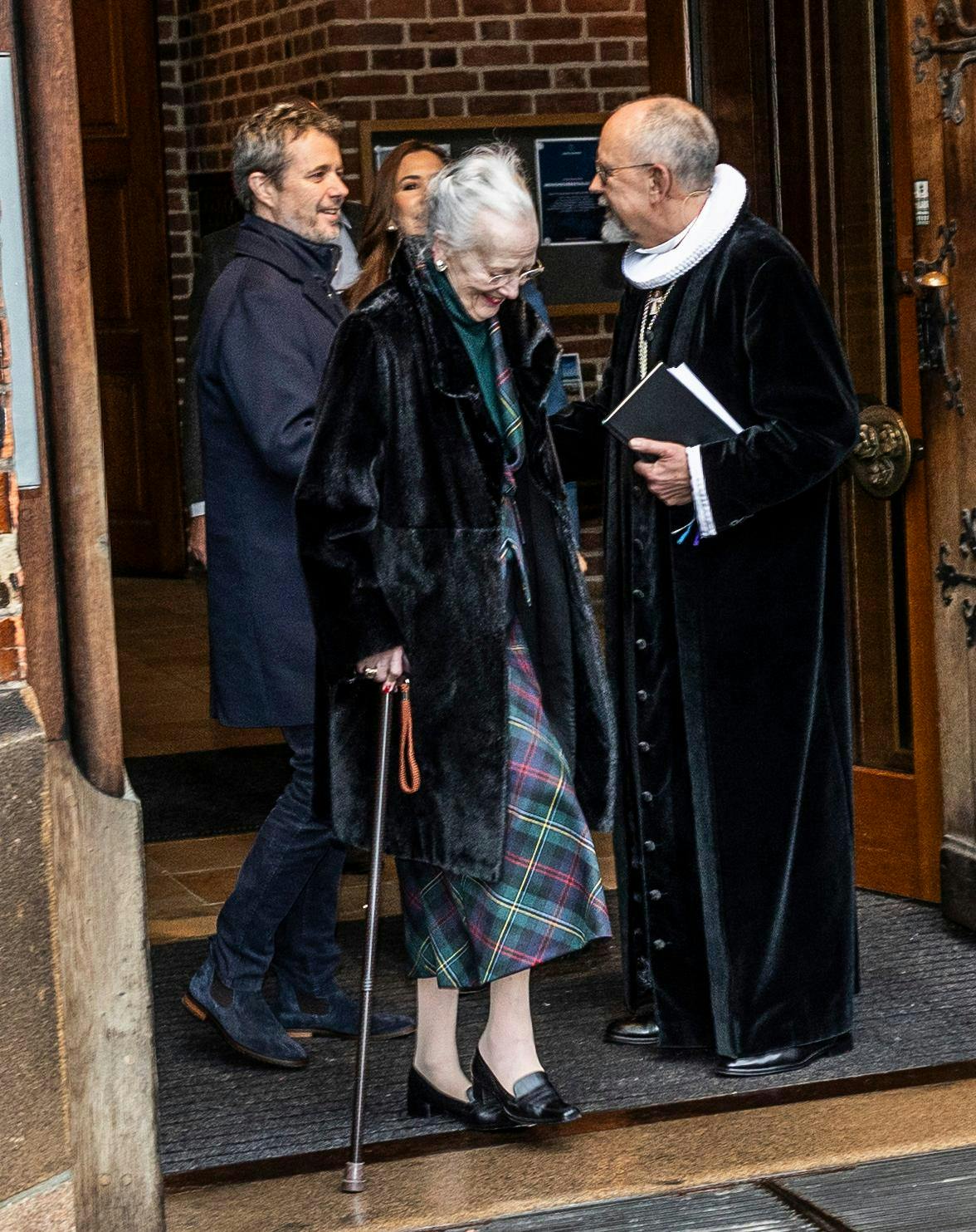 Dronning Margrethe er sammen med familien i julen.