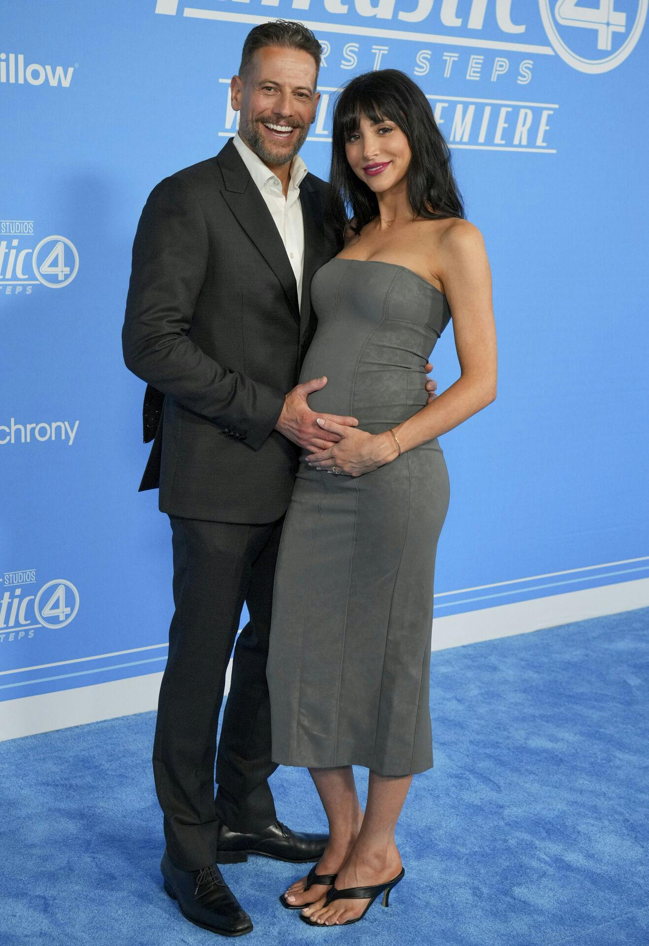 Tidligere på året kunne Ioan Gruffudd og Bianca Gruffudd vise babybulen frem på den røde løber. Nu har Bianca født.