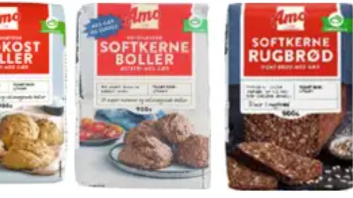 Lantmännen Cerealia A/S tilbagekalder Amo brødblandinger.