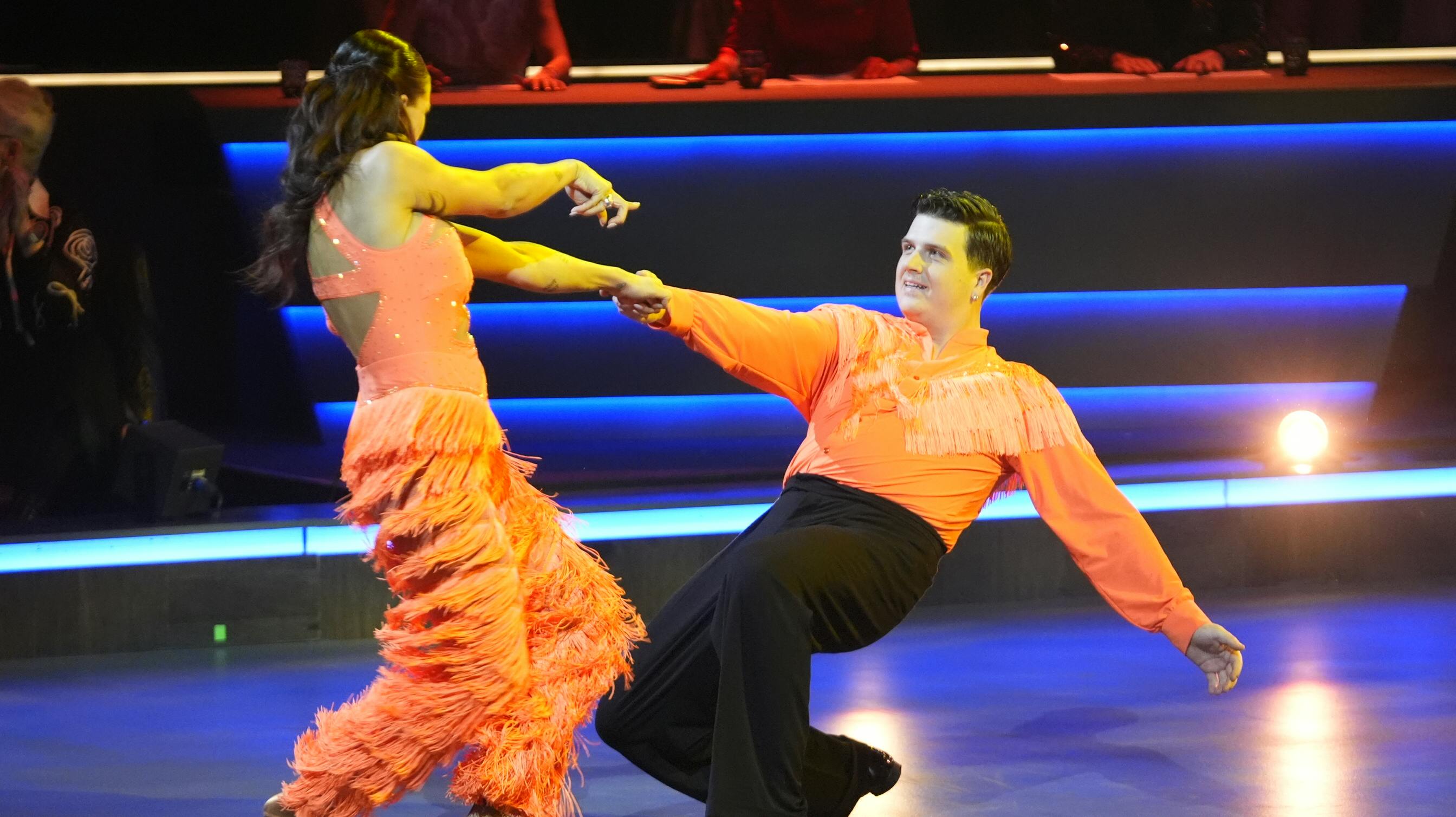 Det blev til en tredjeplads for Camilla og Alfred, der måtte se sig slået af de to andre par.