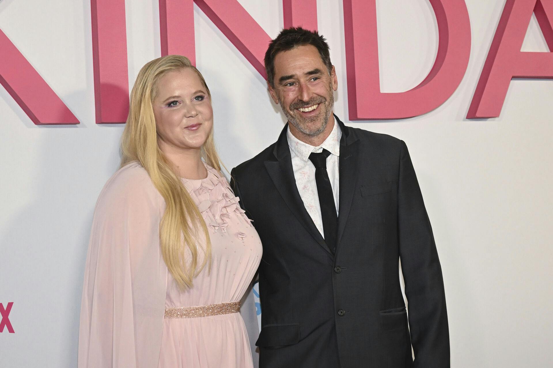 Photo by: NDZ/STAR MAX/IPx 2025 2/3/25 Amy Schumer and Chris Fischer at Netflix's 'Kinda Pregnant' Premiere, on February 3, 2025 in New York City.