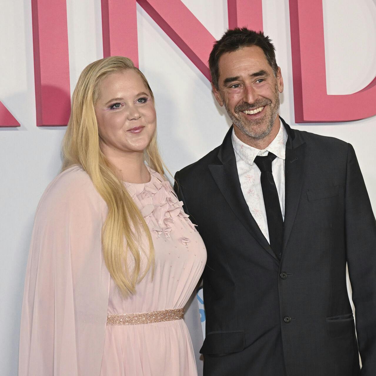 Photo by: NDZ/STAR MAX/IPx 2025 2/3/25 Amy Schumer and Chris Fischer at Netflix's 'Kinda Pregnant' Premiere, on February 3, 2025 in New York City.