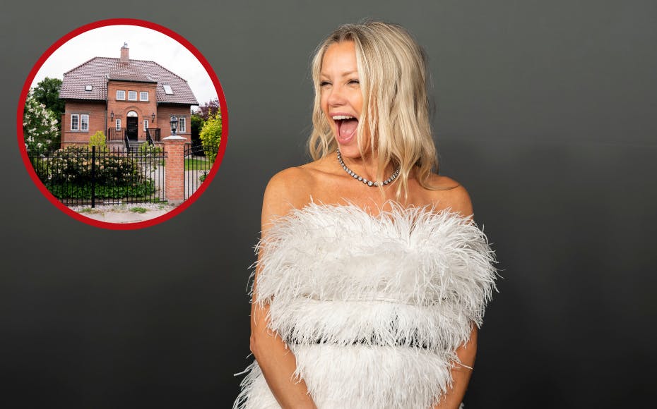 Caroline Fleming virker til at stå med det ene ben i Dubai.