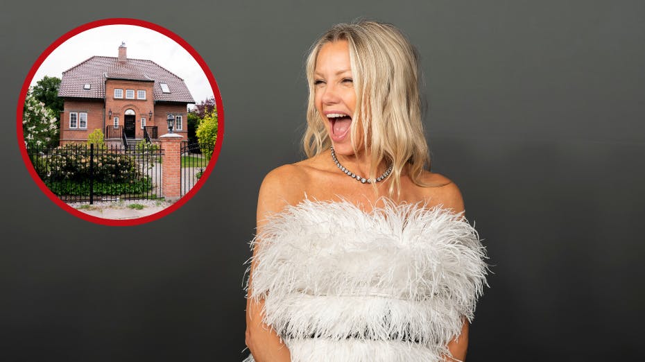 Caroline Fleming virker til at stå med det ene ben i Dubai.