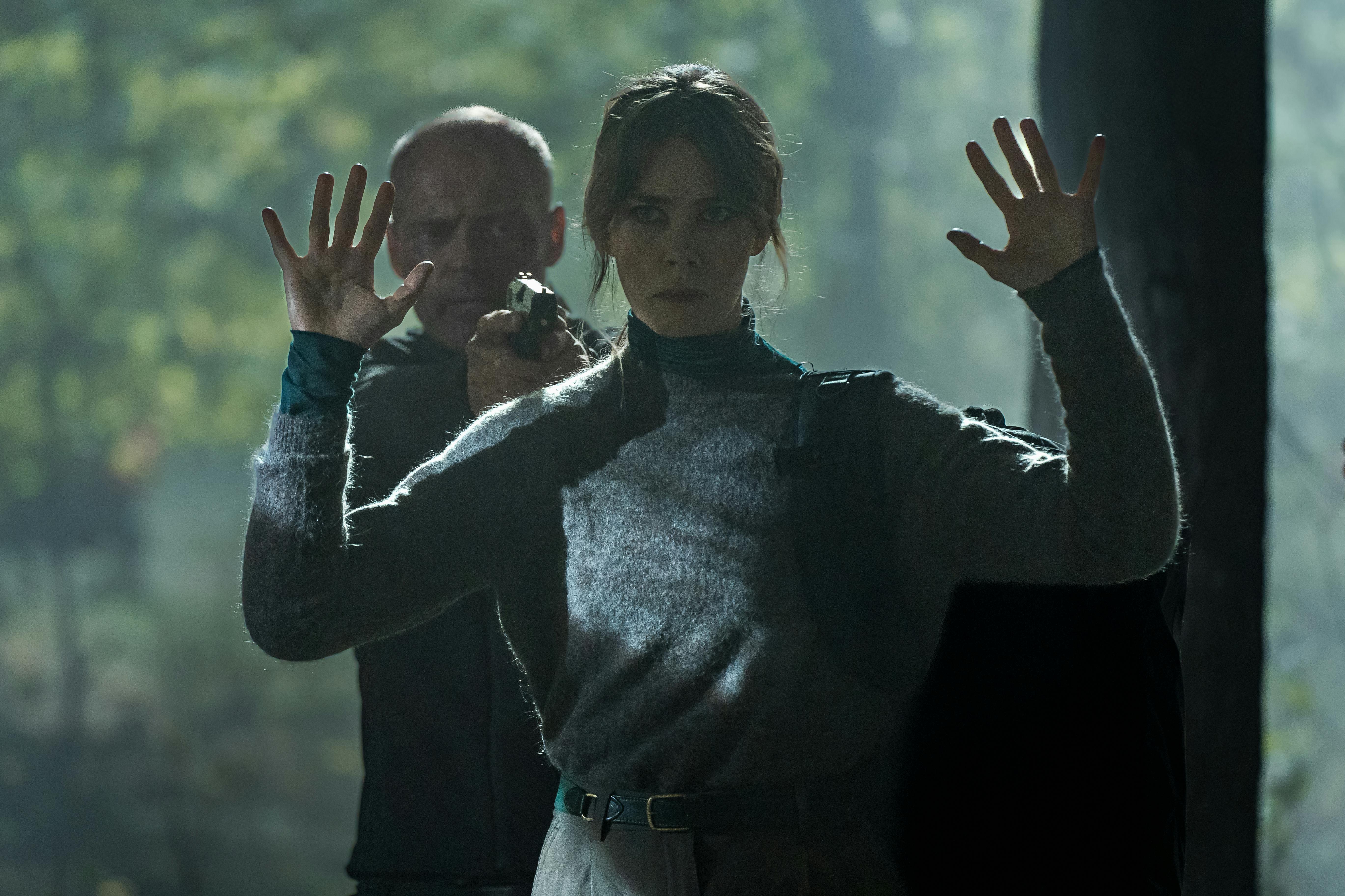 Det var denne scene mellem Jacob Lohmann og Birgitte Hjort Sørensen, der gik galt. 